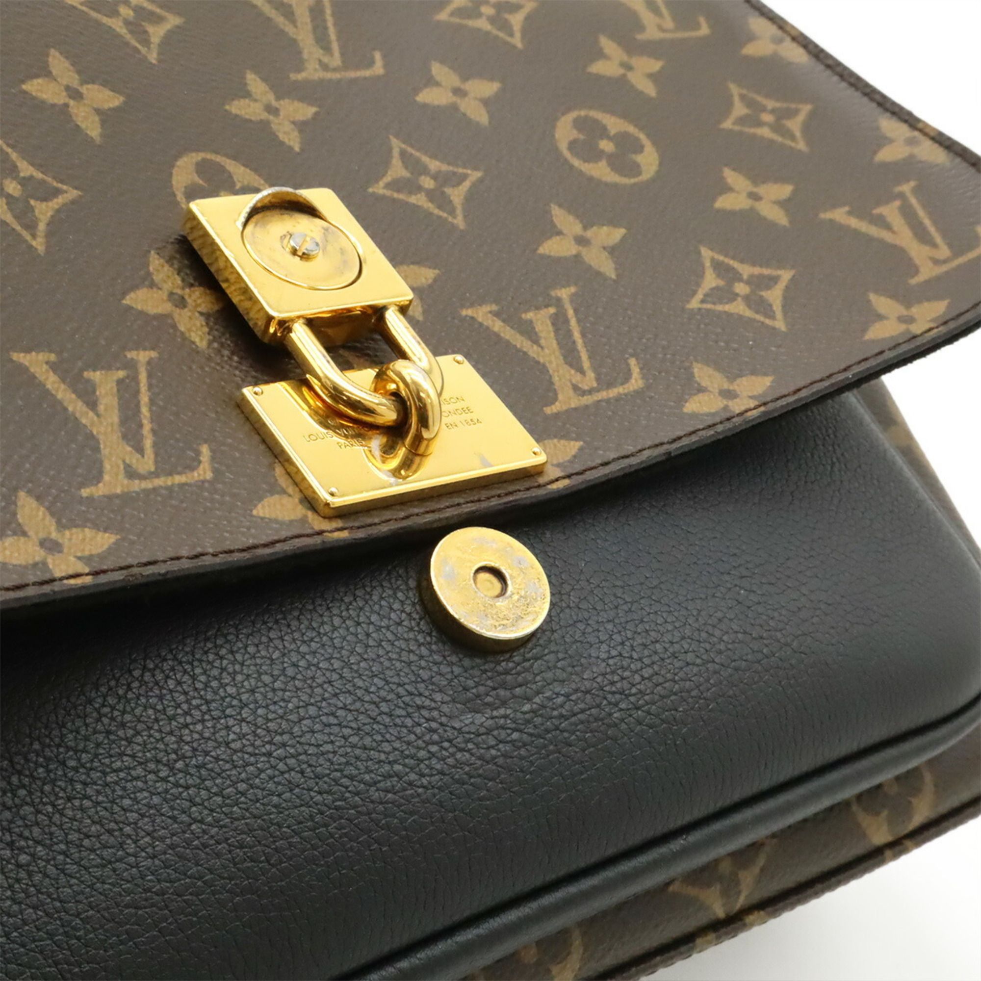 Monogram Monogram Leather Handbag Shoulder Bag (Pre-Owned) - Louis Vuitton - Modalova