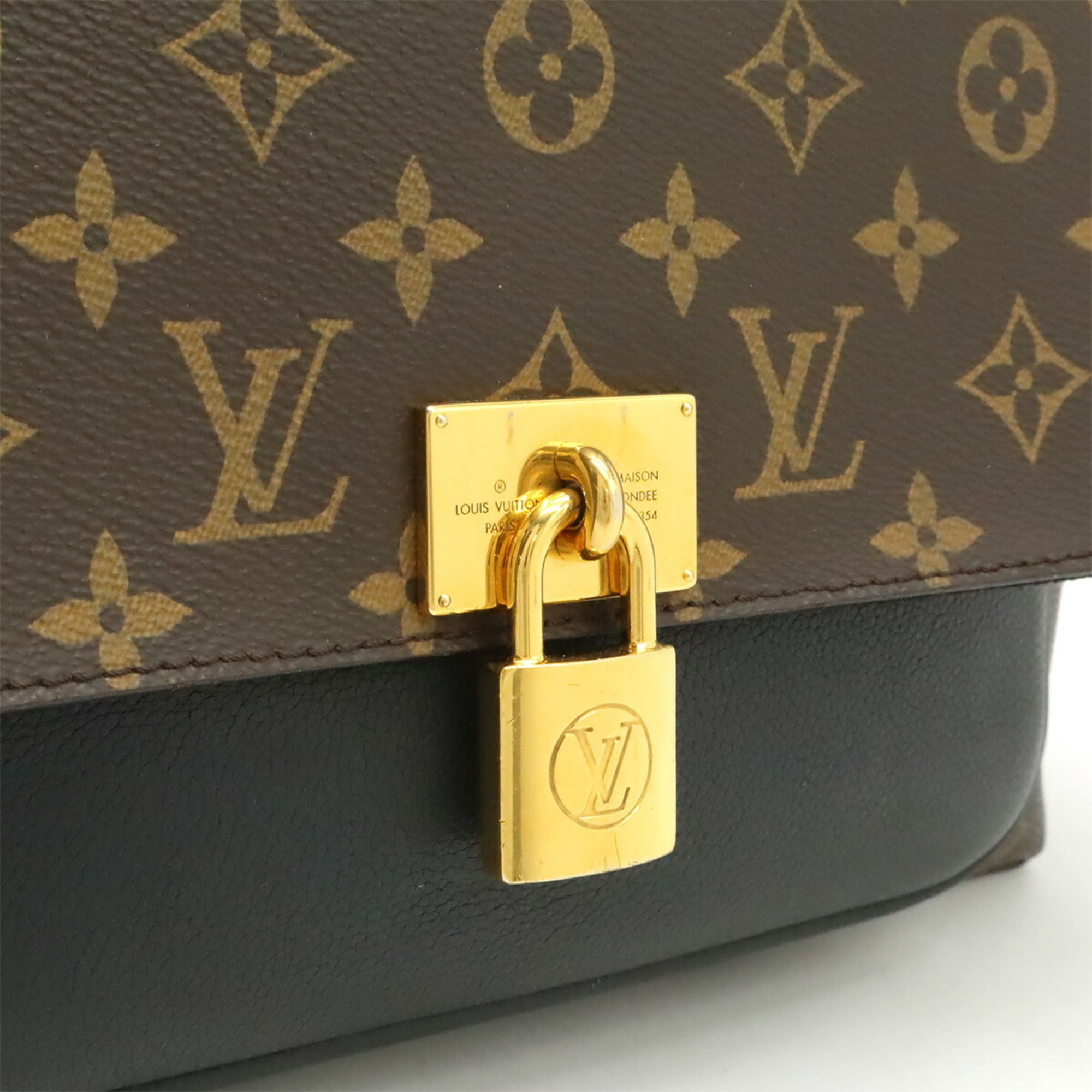 Monogram Monogram Leather Handbag Shoulder Bag (Pre-Owned) - Louis Vuitton - Modalova