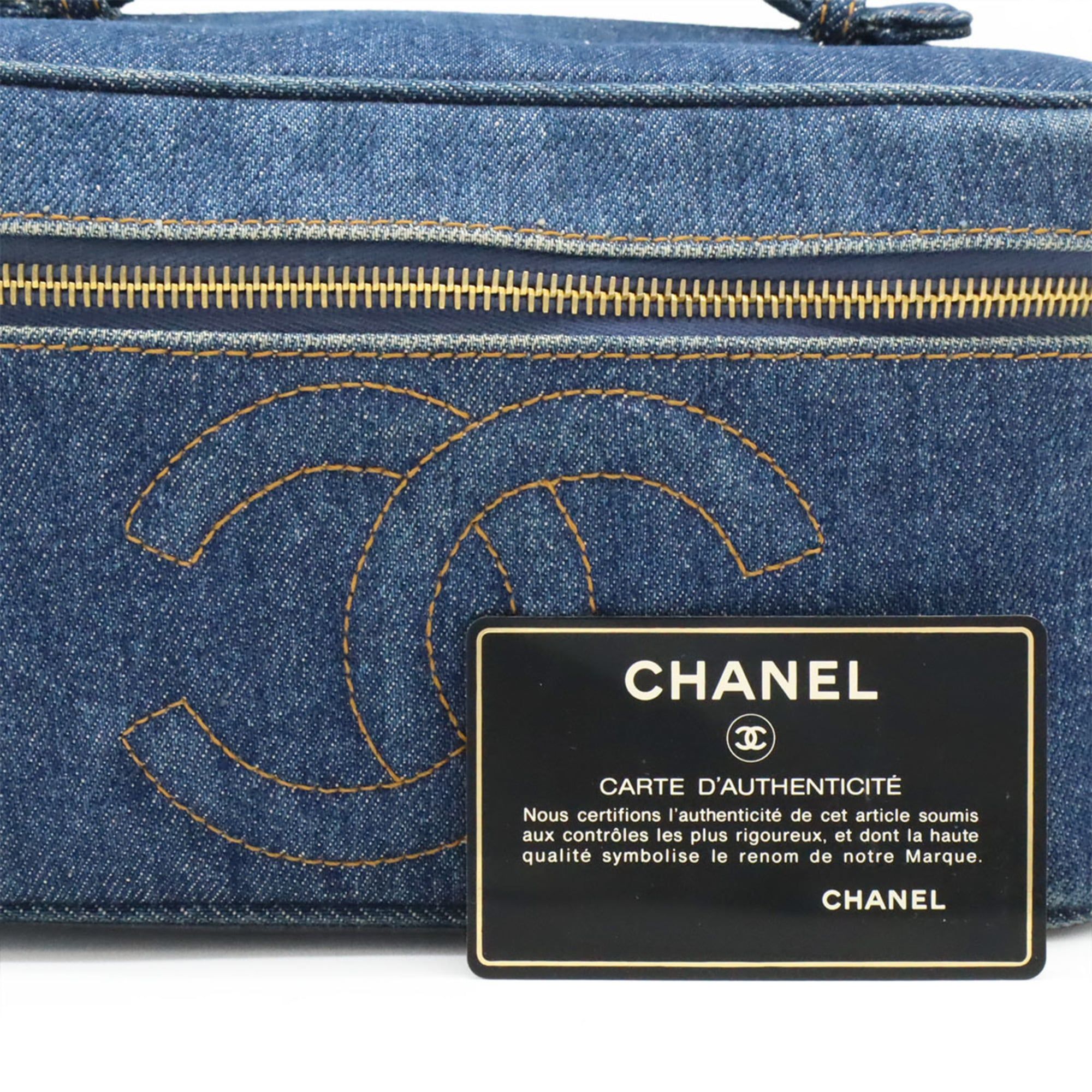 Denim Handbag Vanity Bag (Pre-Owned) - Chanel - Modalova
