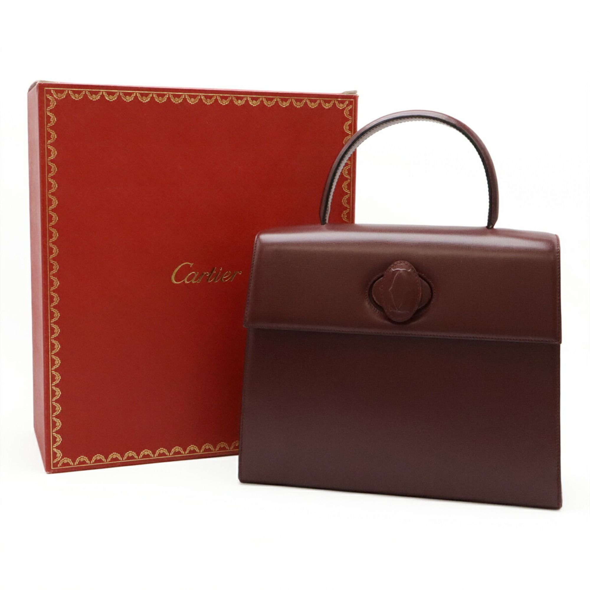 Must Leather Handbag (Pre-Owned) - Cartier - Modalova