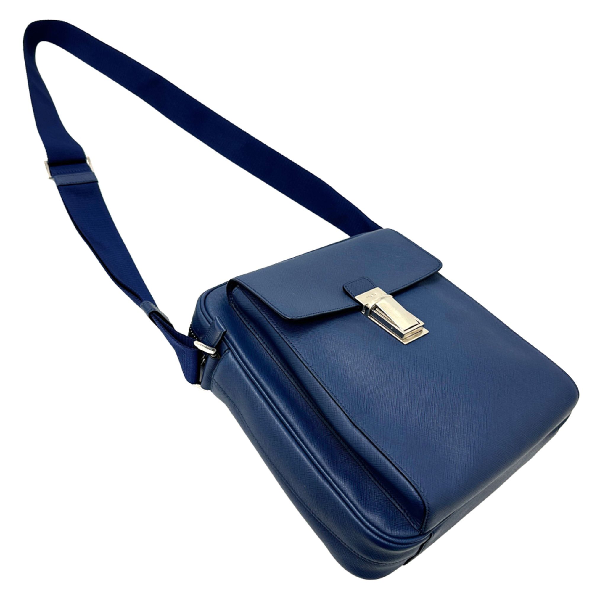 Saffiano Handbag Shoulder Bag (Pre-Owned) - Prada - Modalova