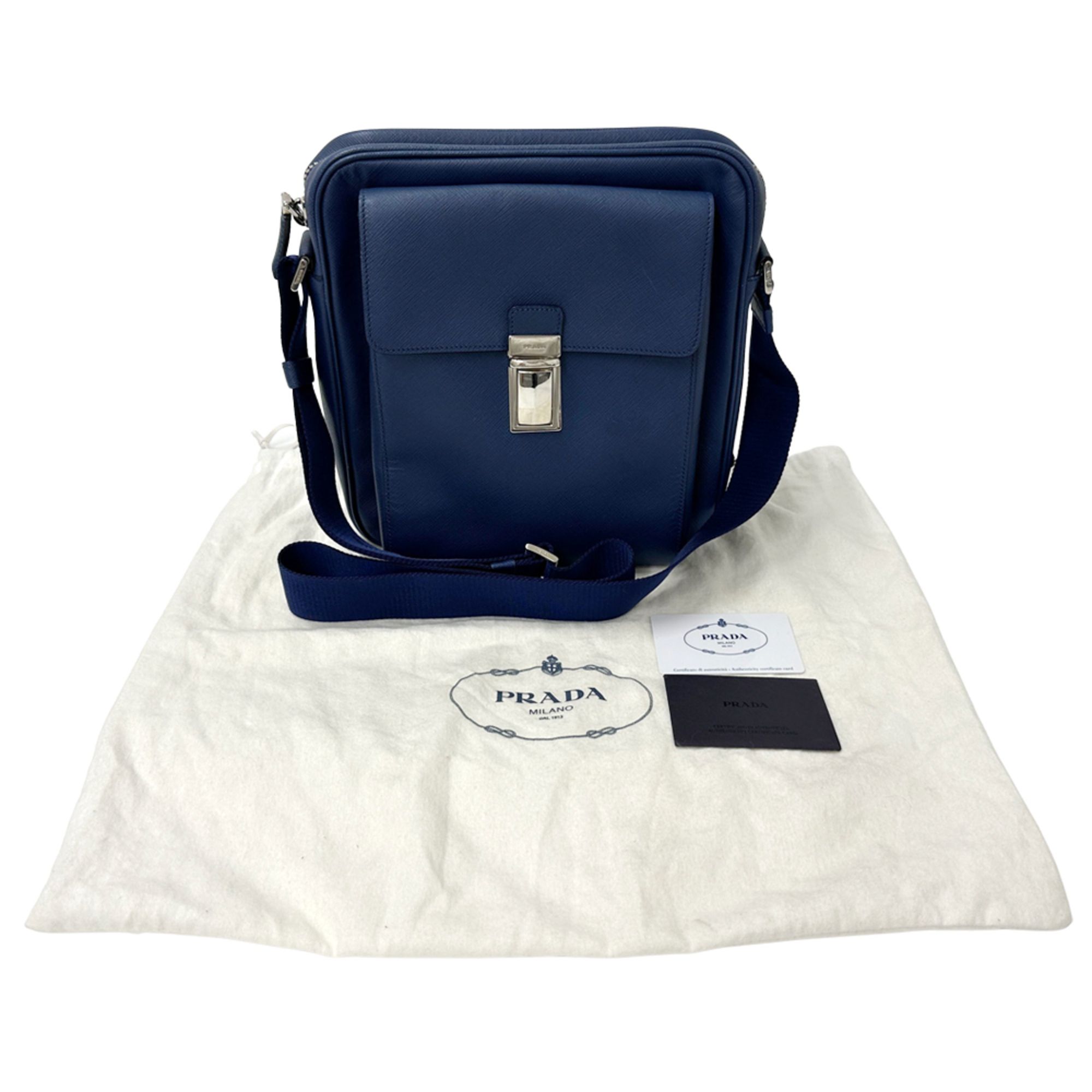 Saffiano Handbag Shoulder Bag (Pre-Owned) - Prada - Modalova