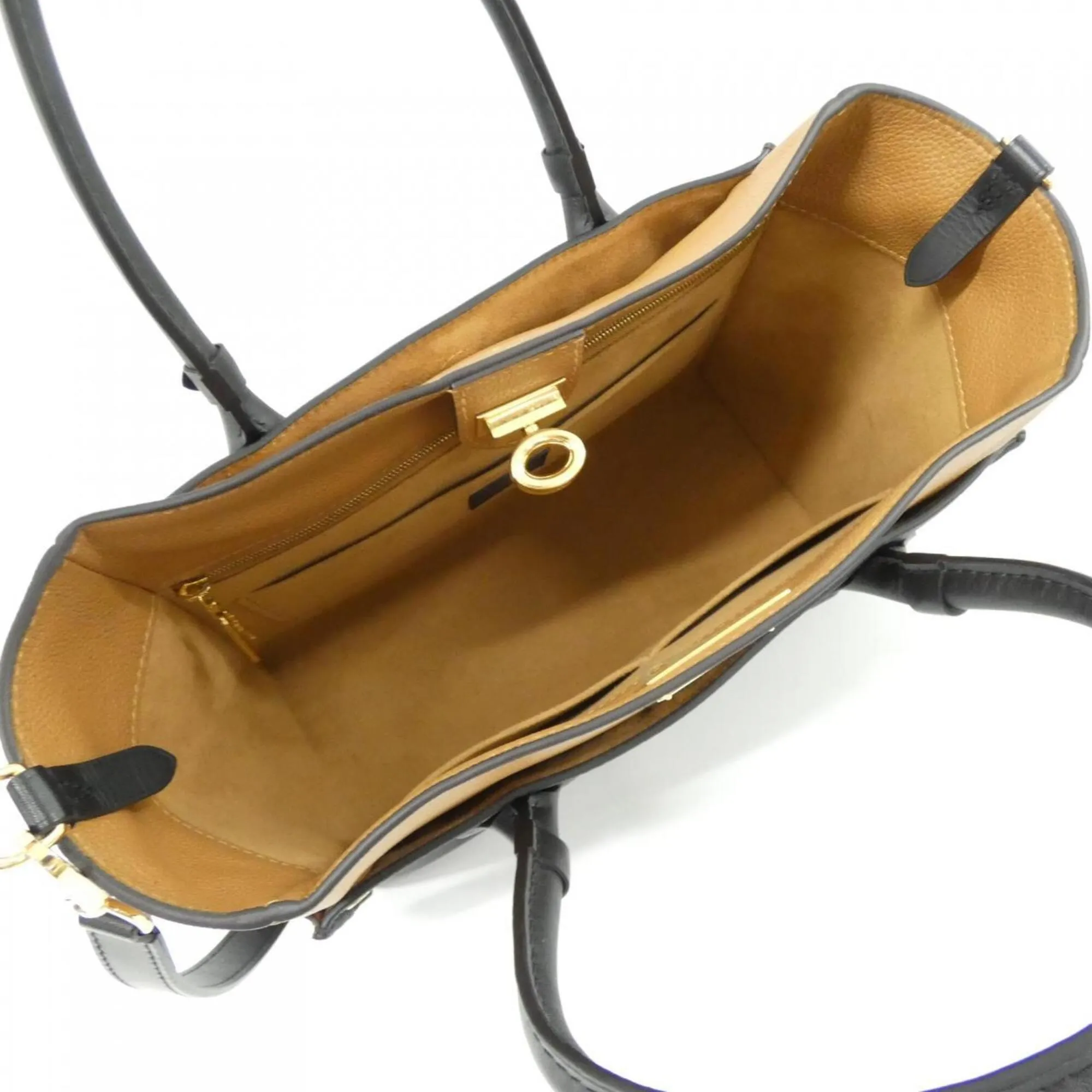 Monogram Leather Coated Canvas Handbag (Pre-Owned) - Louis Vuitton - Modalova