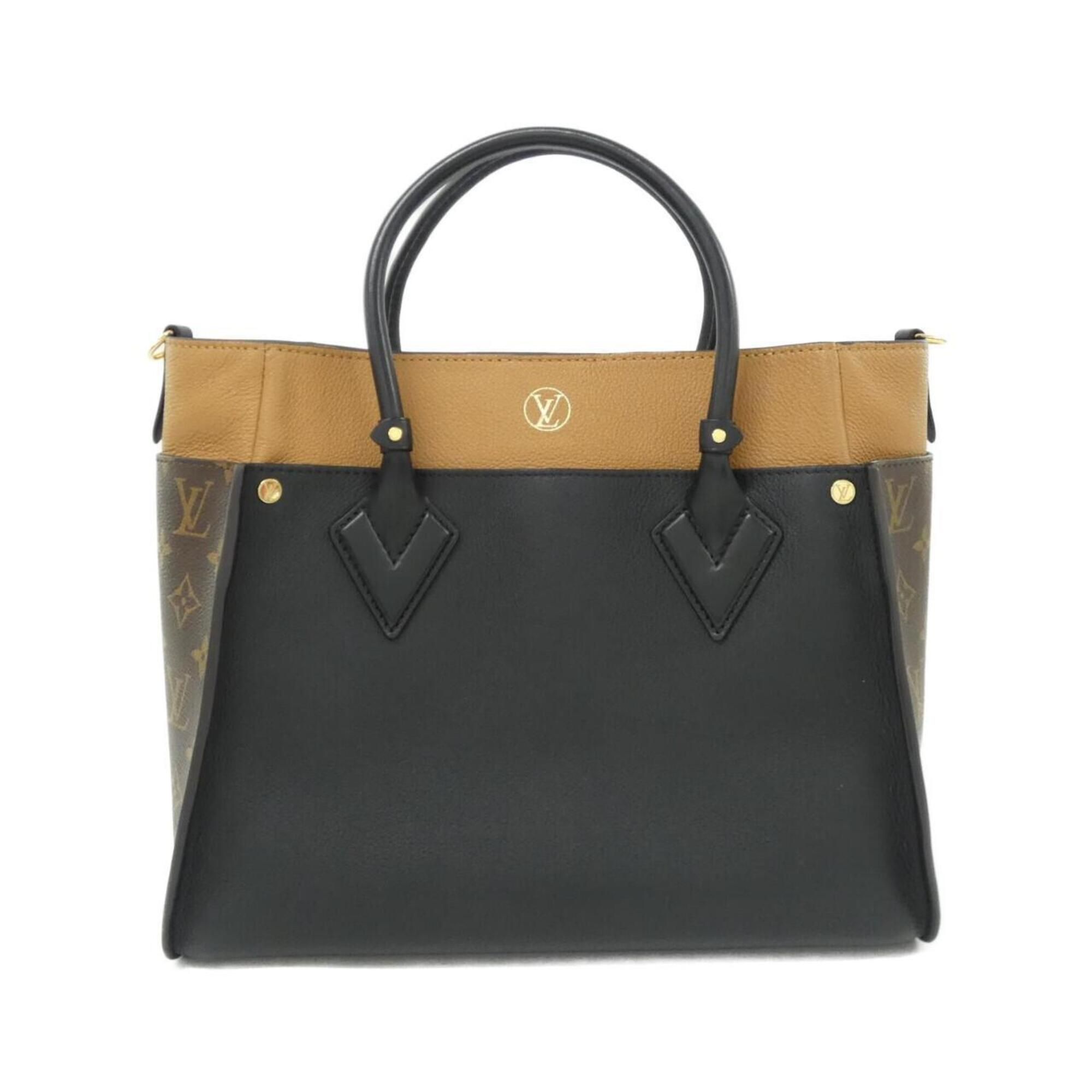 Monogram Leather Coated Canvas Handbag (Pre-Owned) - Louis Vuitton - Modalova