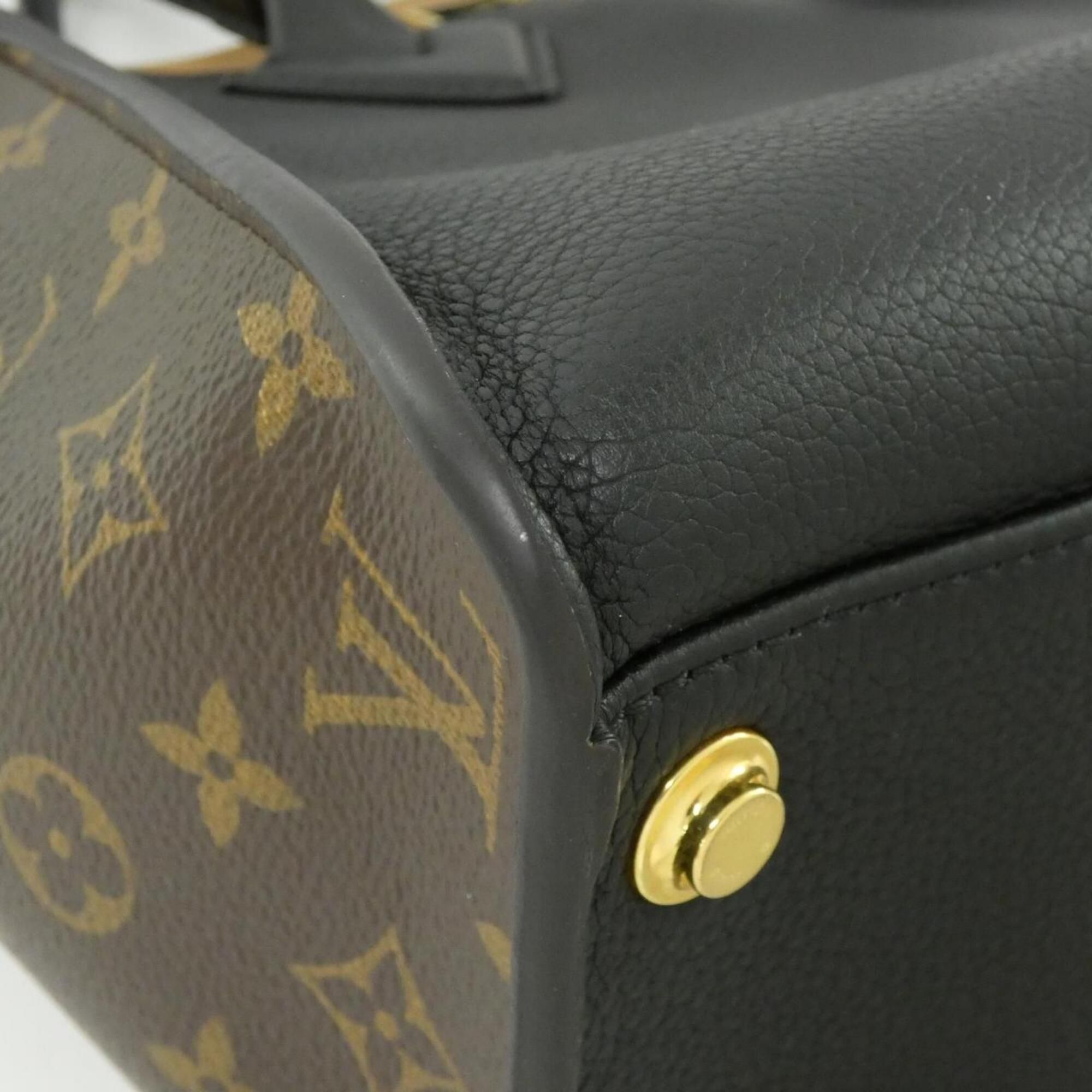 Monogram Leather Coated Canvas Handbag (Pre-Owned) - Louis Vuitton - Modalova