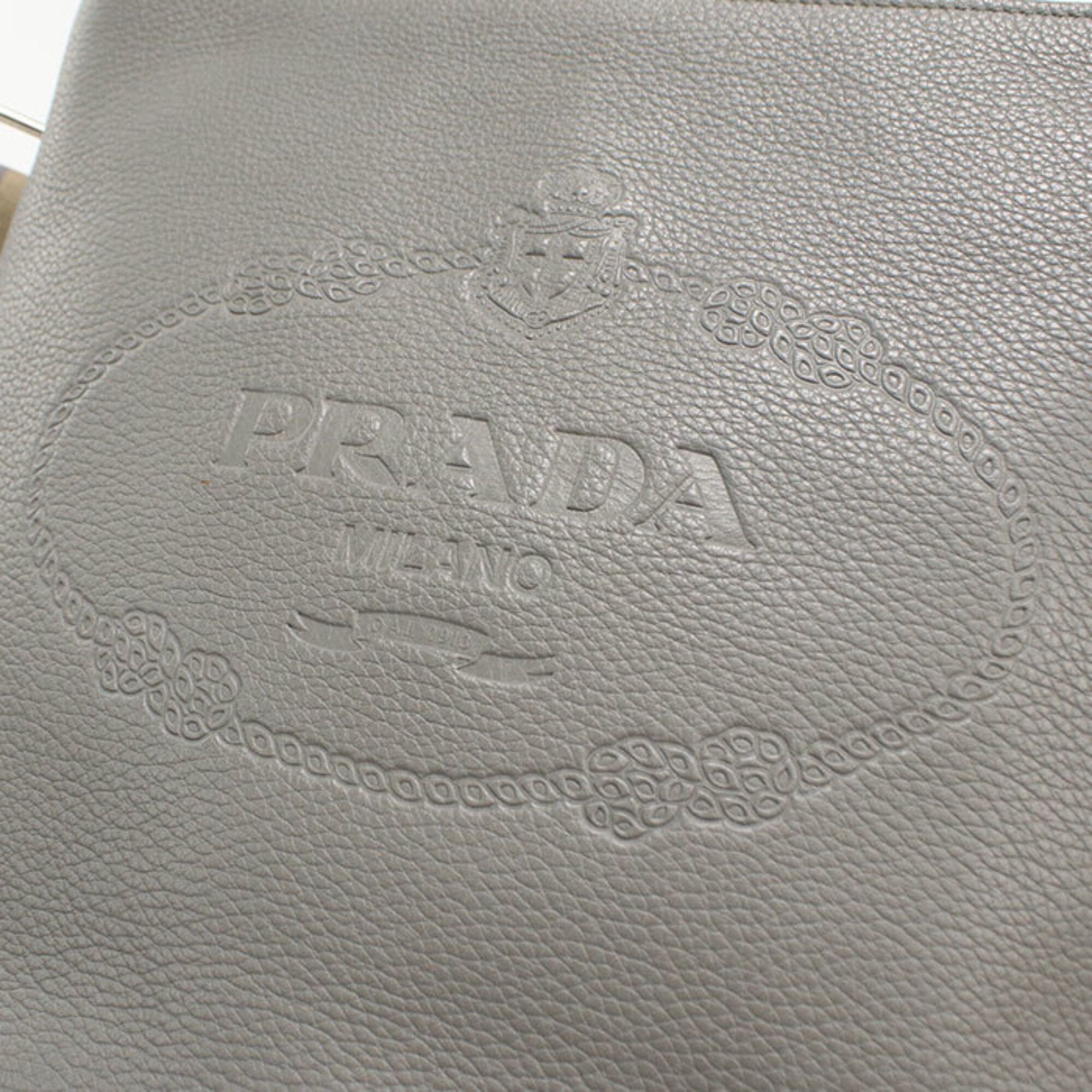 Leather Shoulder Bag (Pre-Owned) - Prada - Modalova