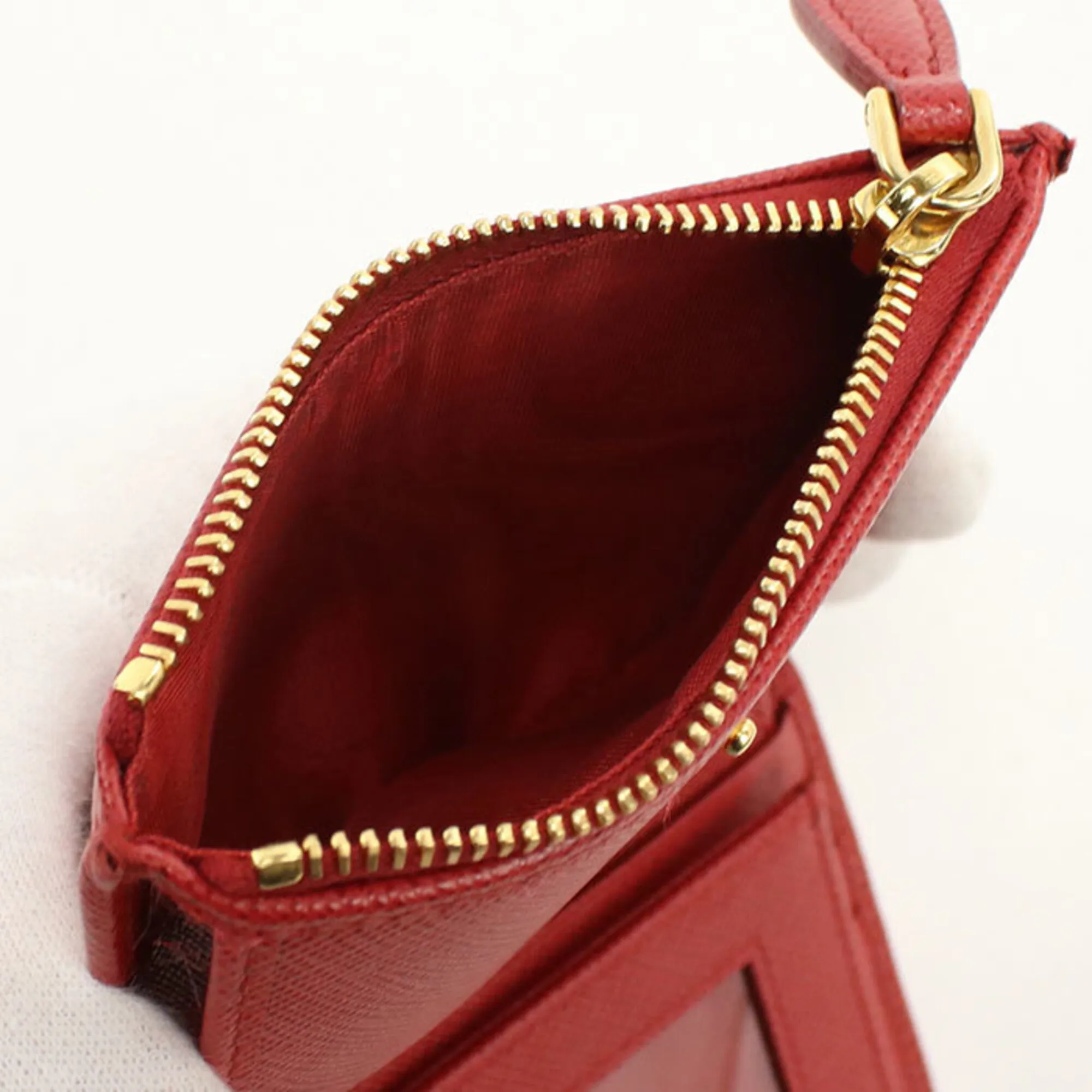 Leather Wallet (Bi-Fold) (Pre-Owned) - Prada - Modalova