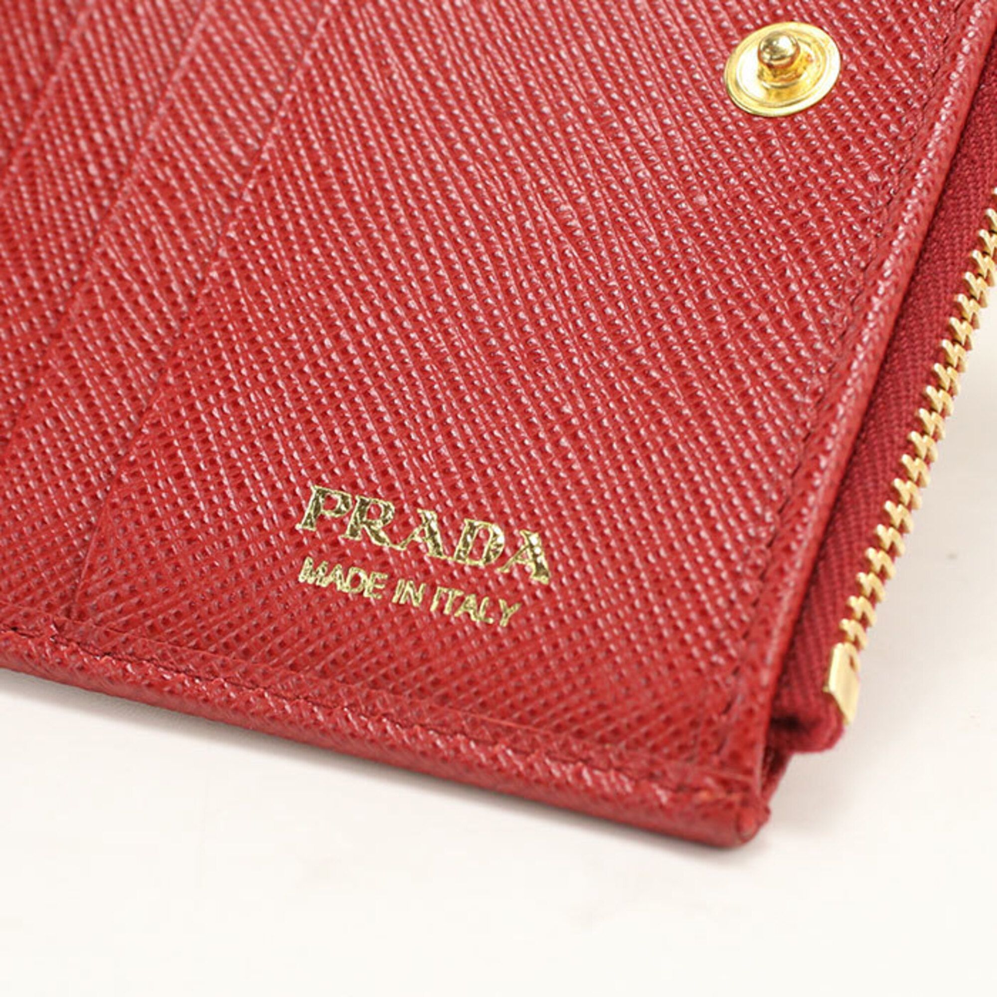 Leather Wallet (Bi-Fold) (Pre-Owned) - Prada - Modalova