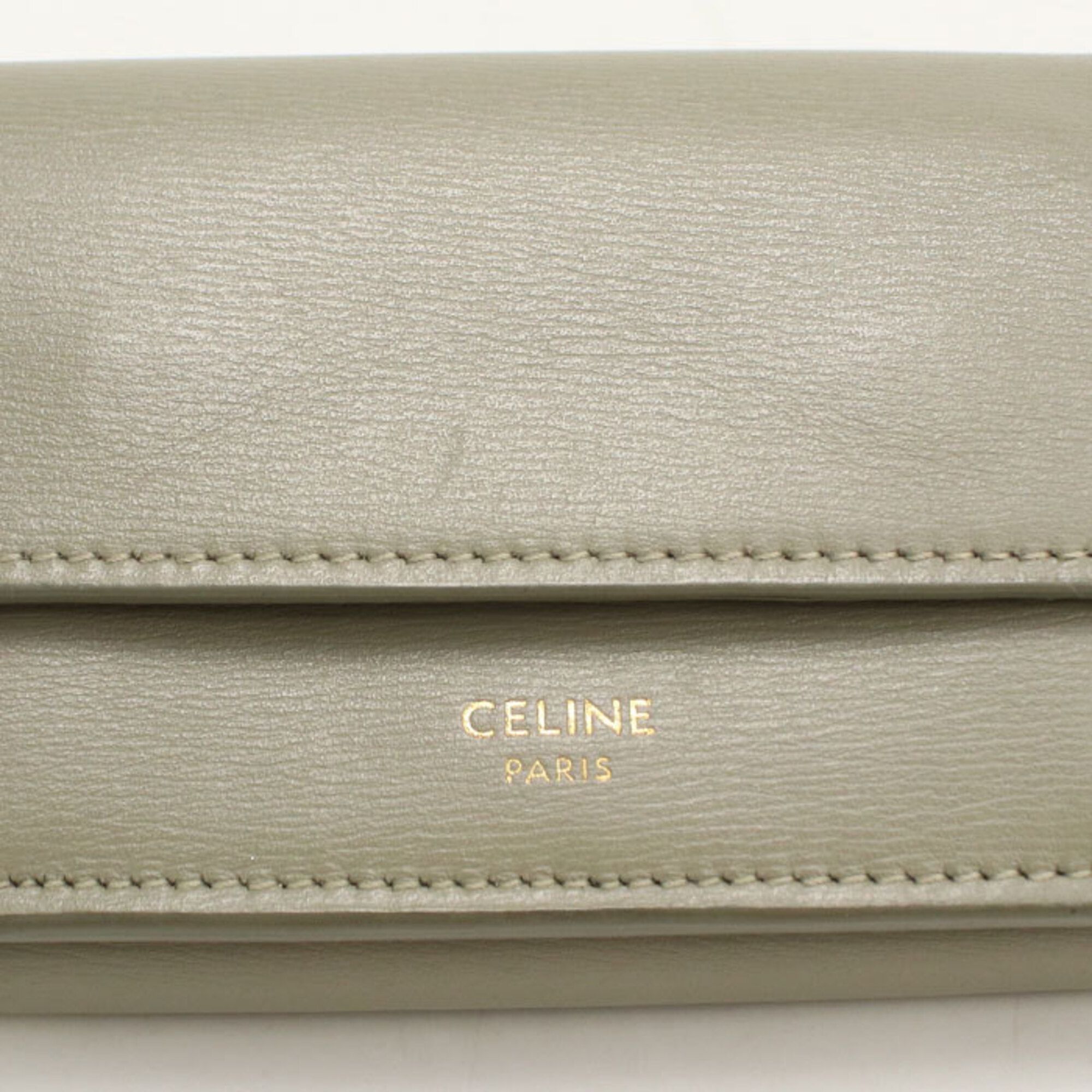 Leather Wallet (Tri-Fold) (Pre-Owned) - Celine - Modalova
