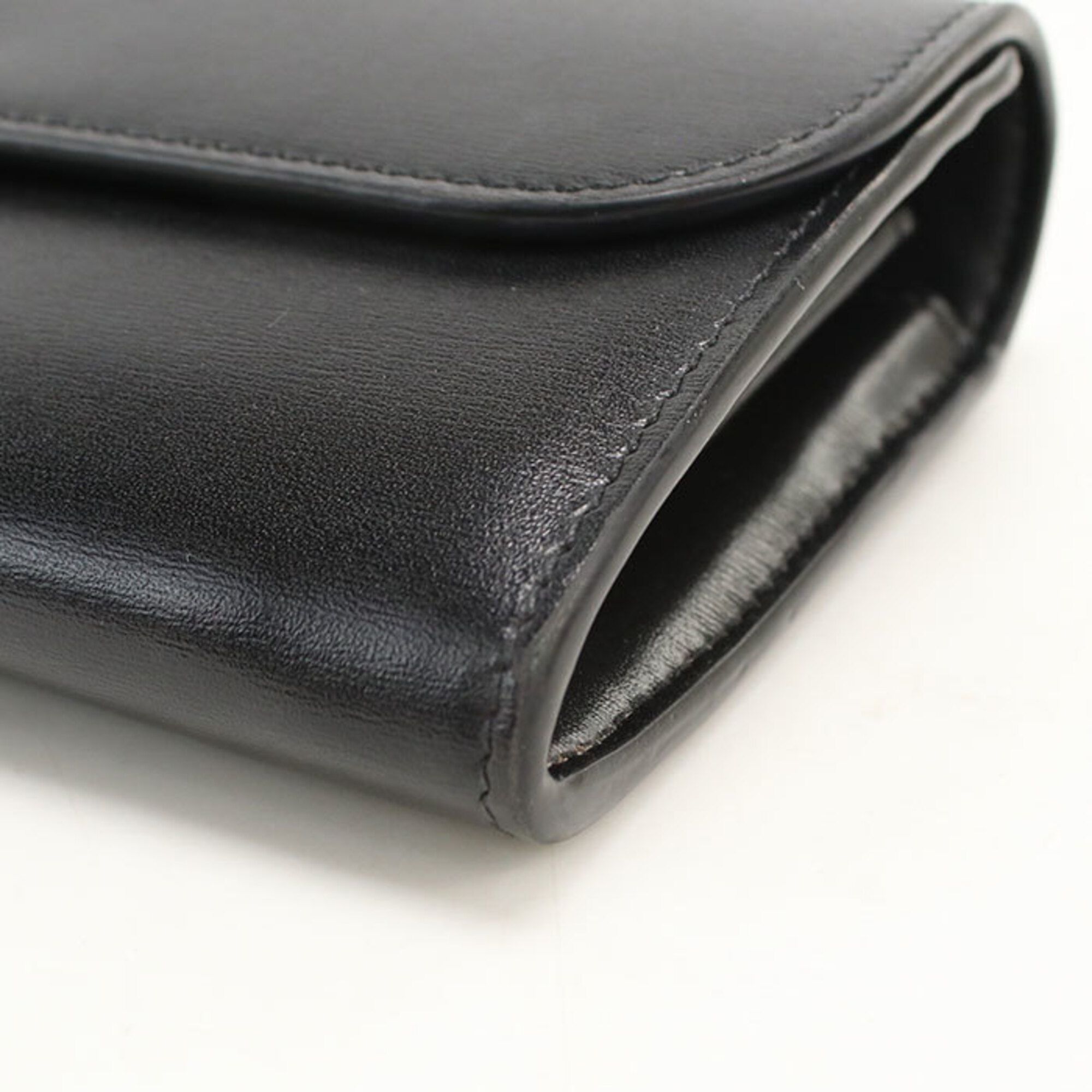 Leather Long Wallet (Bi-Fold) (Pre-Owned) - Celine - Modalova
