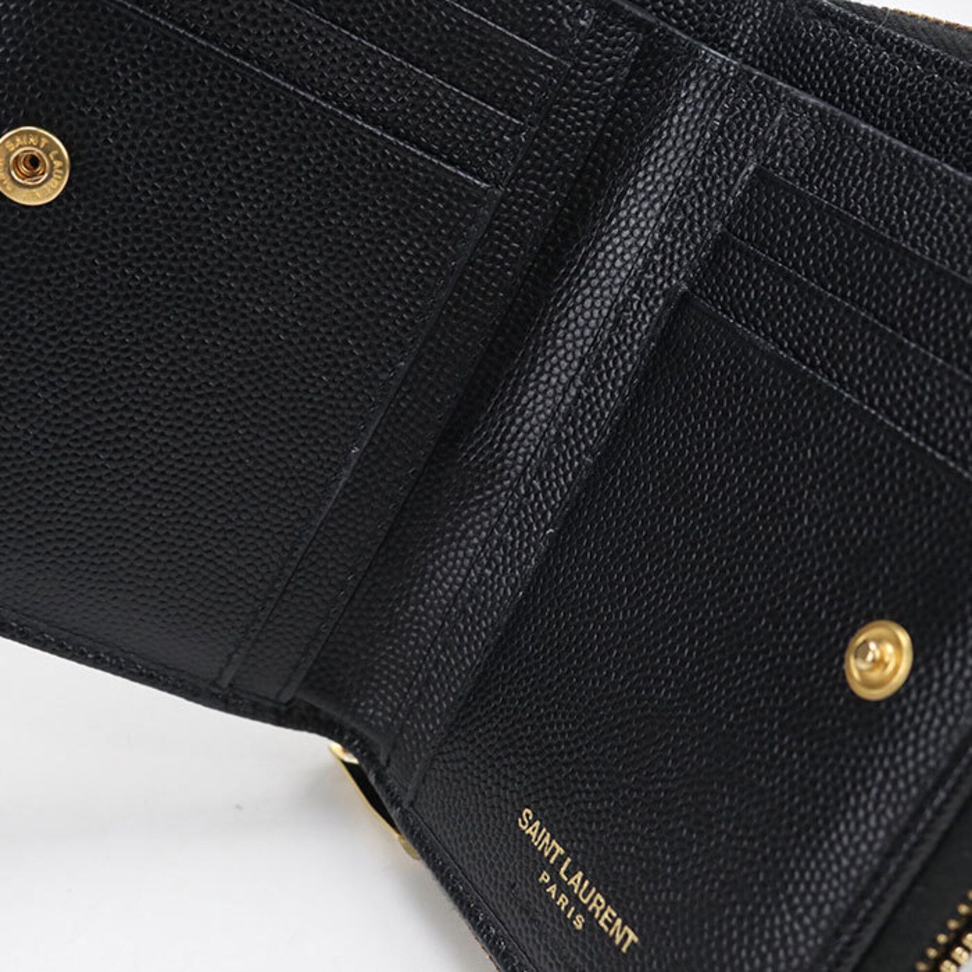 Leather Wallet (Bi-Fold) (Pre-Owned) - Saint Laurent - Modalova