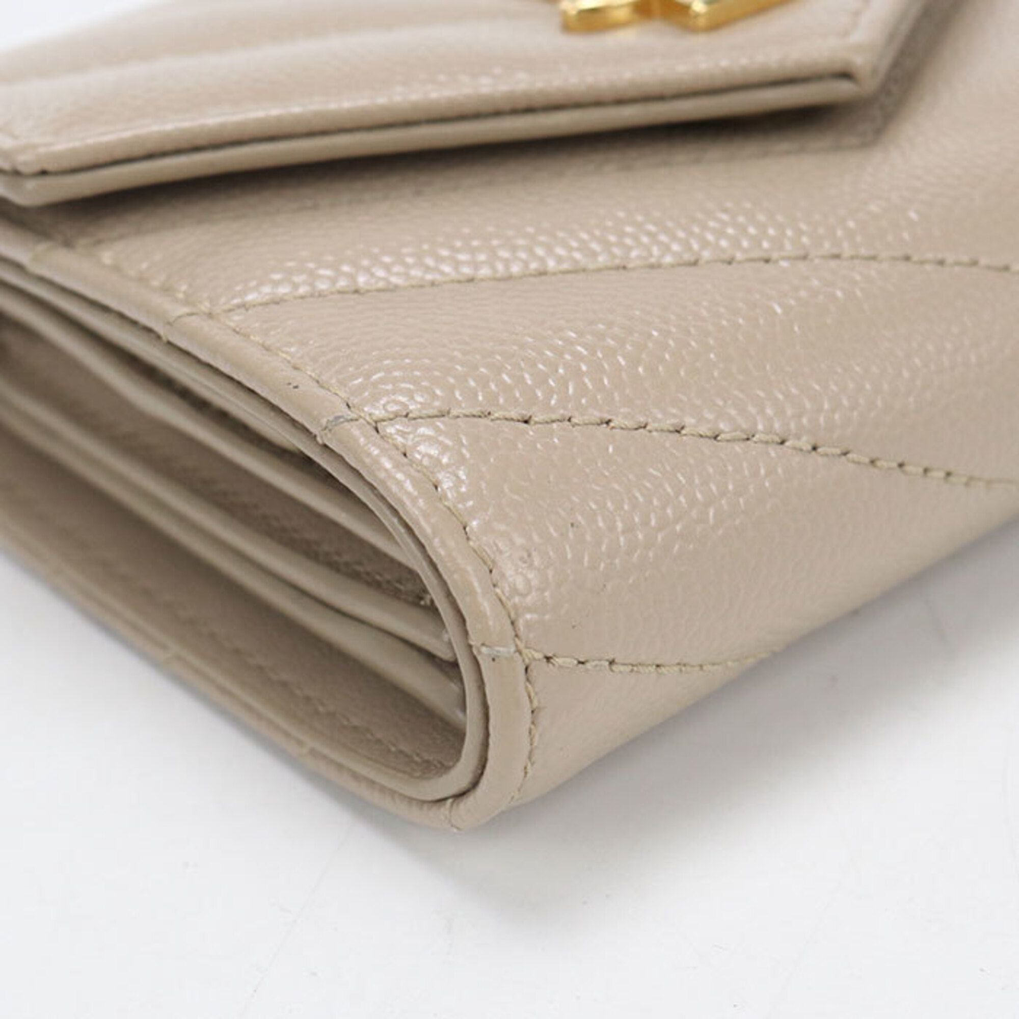 Leather Wallet (Tri-Fold) (Pre-Owned) - Saint Laurent - Modalova