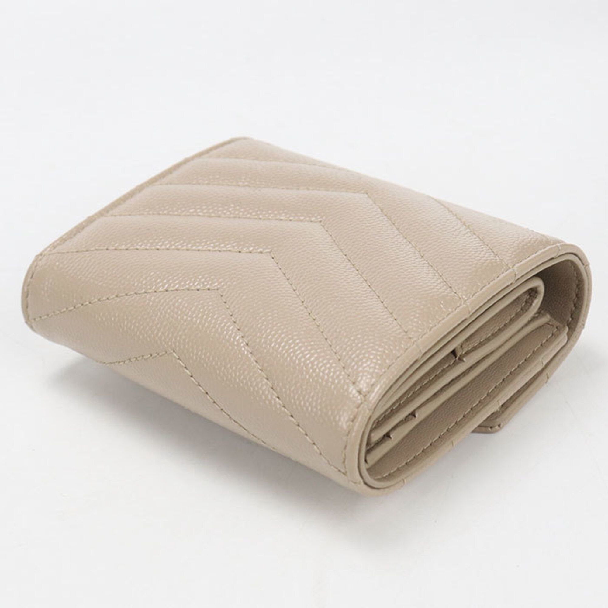 Leather Wallet (Tri-Fold) (Pre-Owned) - Saint Laurent - Modalova