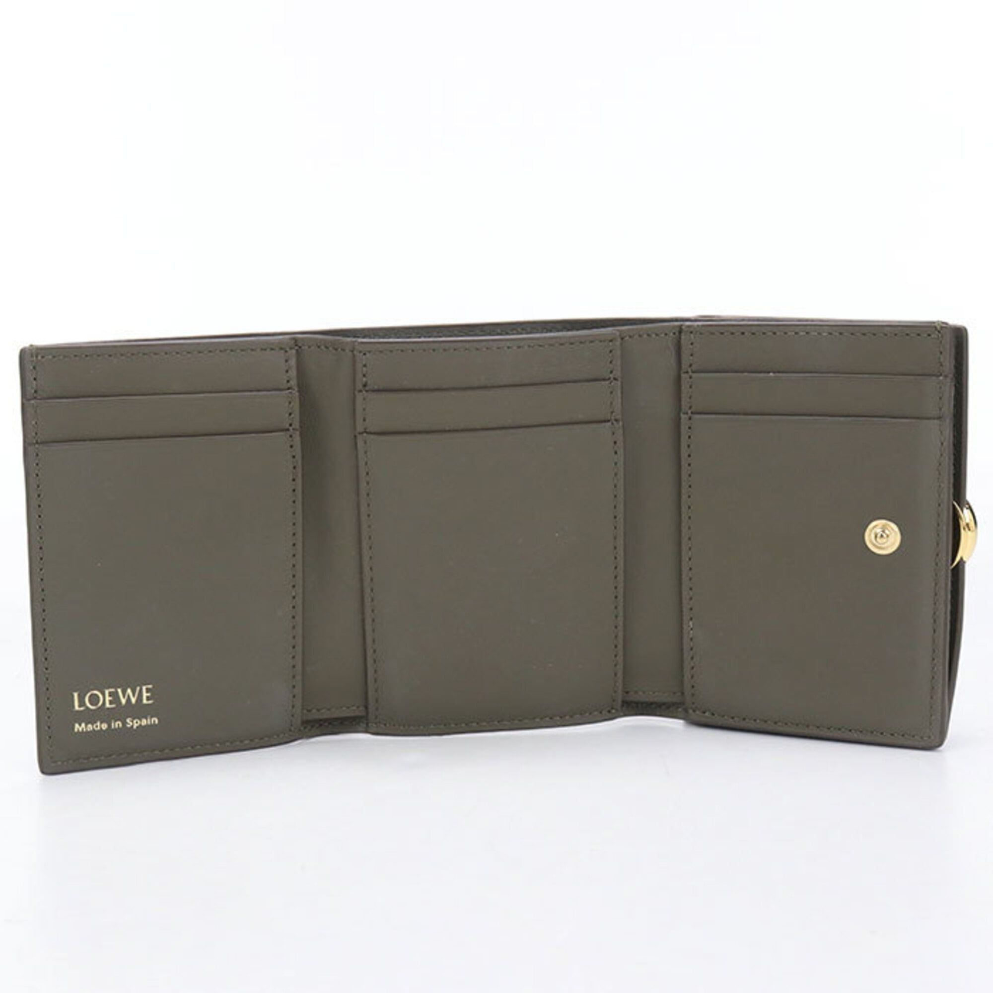Leather Wallet (Tri-Fold) (Pre-Owned) - Loewe - Modalova