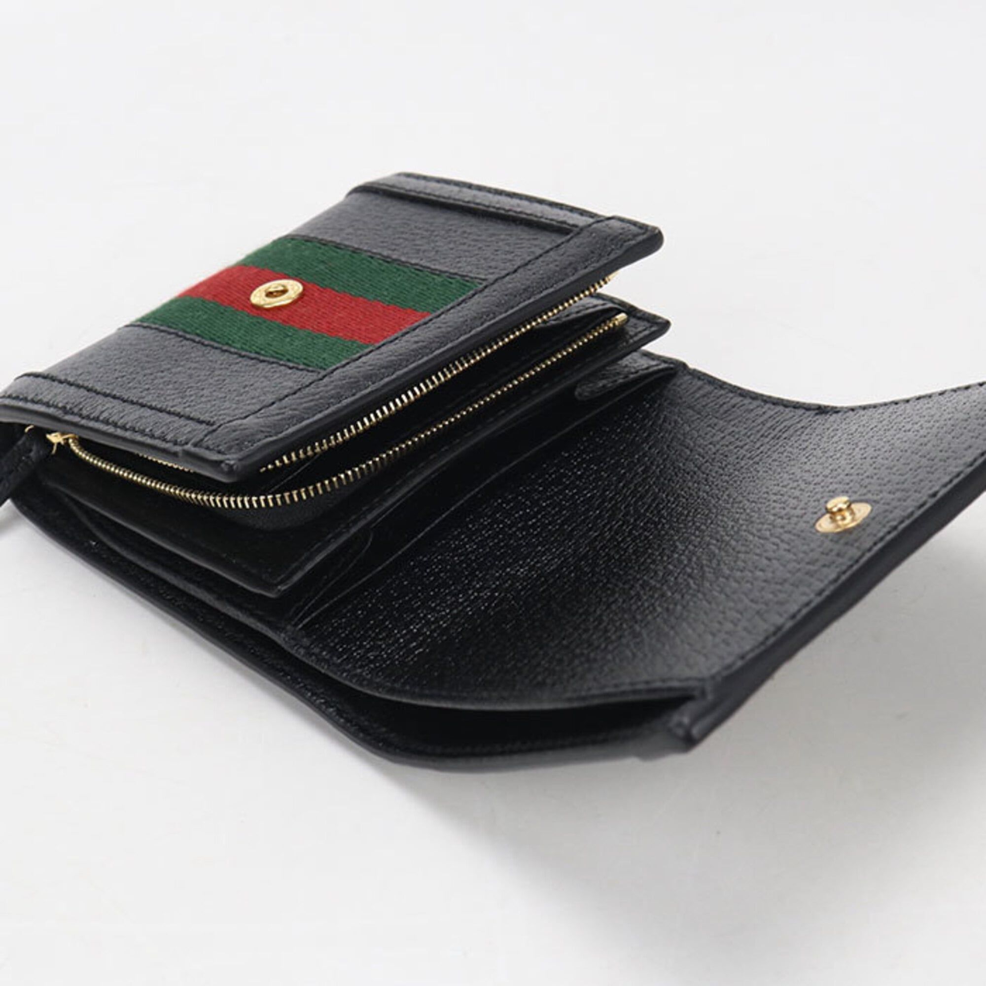 Leather Wallet (Bi-Fold) (Pre-Owned) - Gucci - Modalova