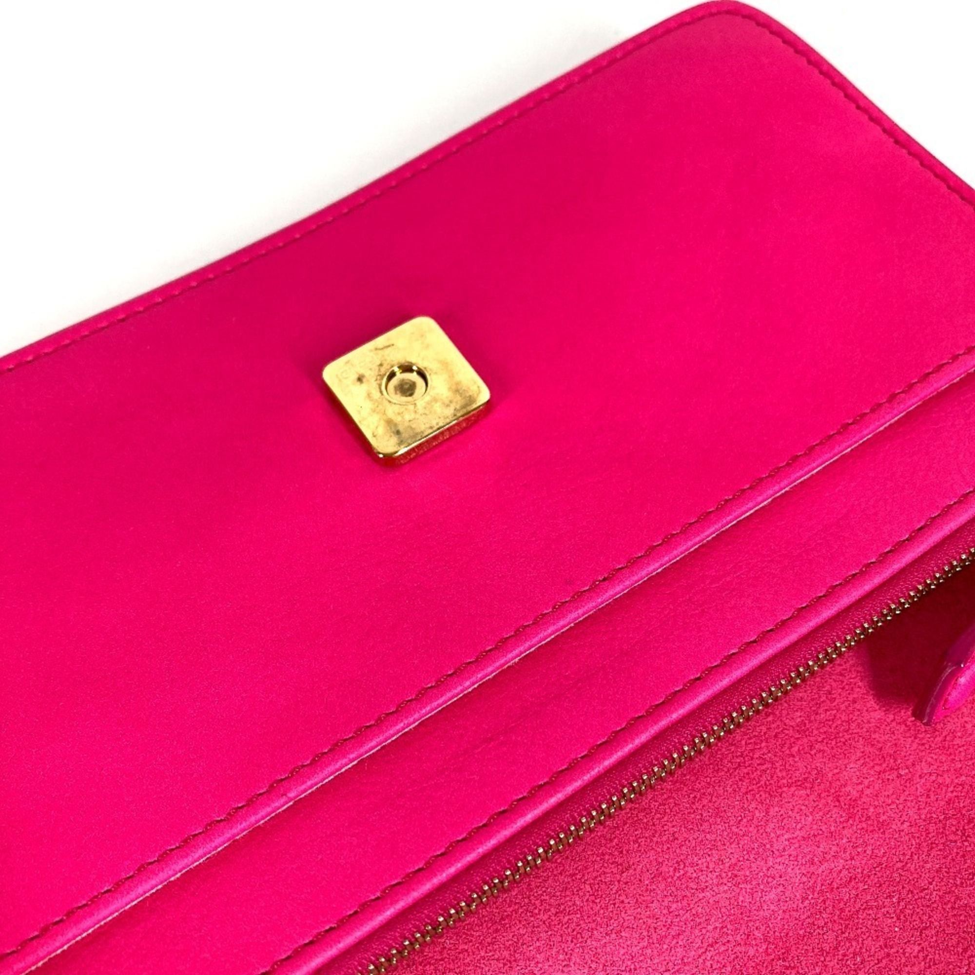 Leather Chain/Shoulder Wallet (Pre-Owned) - Fendi - Modalova