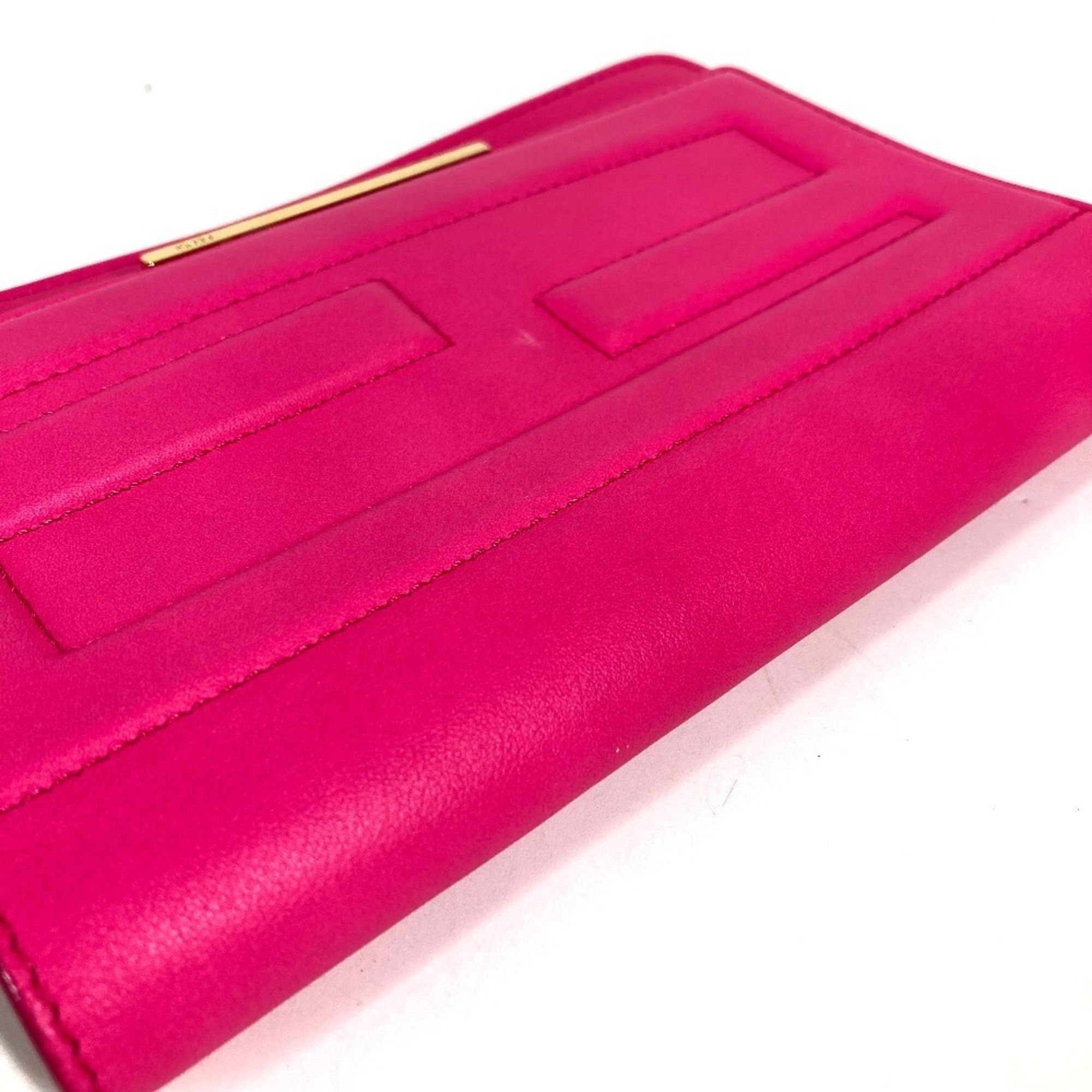 Leather Chain/Shoulder Wallet (Pre-Owned) - Fendi - Modalova