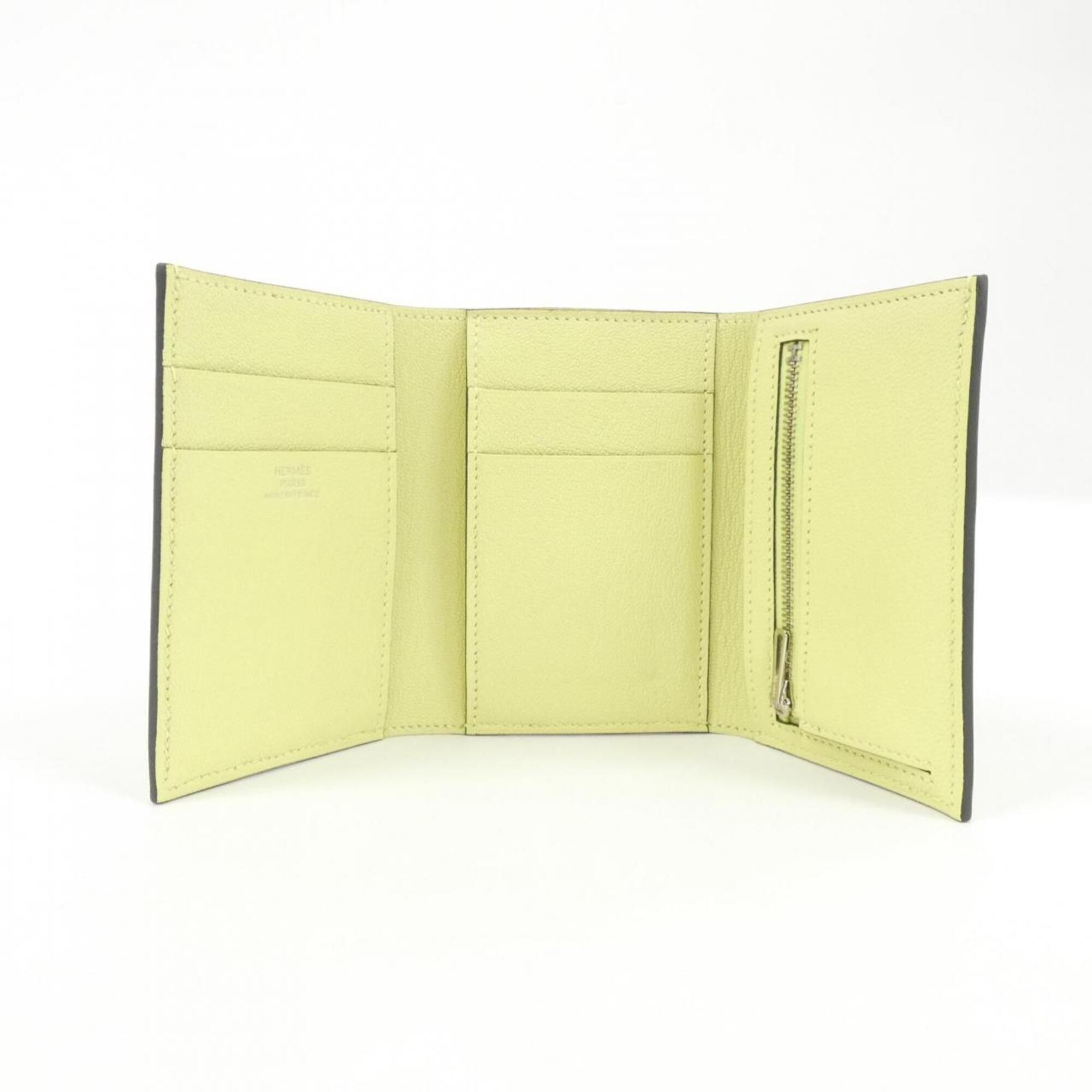 Chevre Leather Wallet (Bi-Fold) (Pre-Owned) - Hermes - Modalova