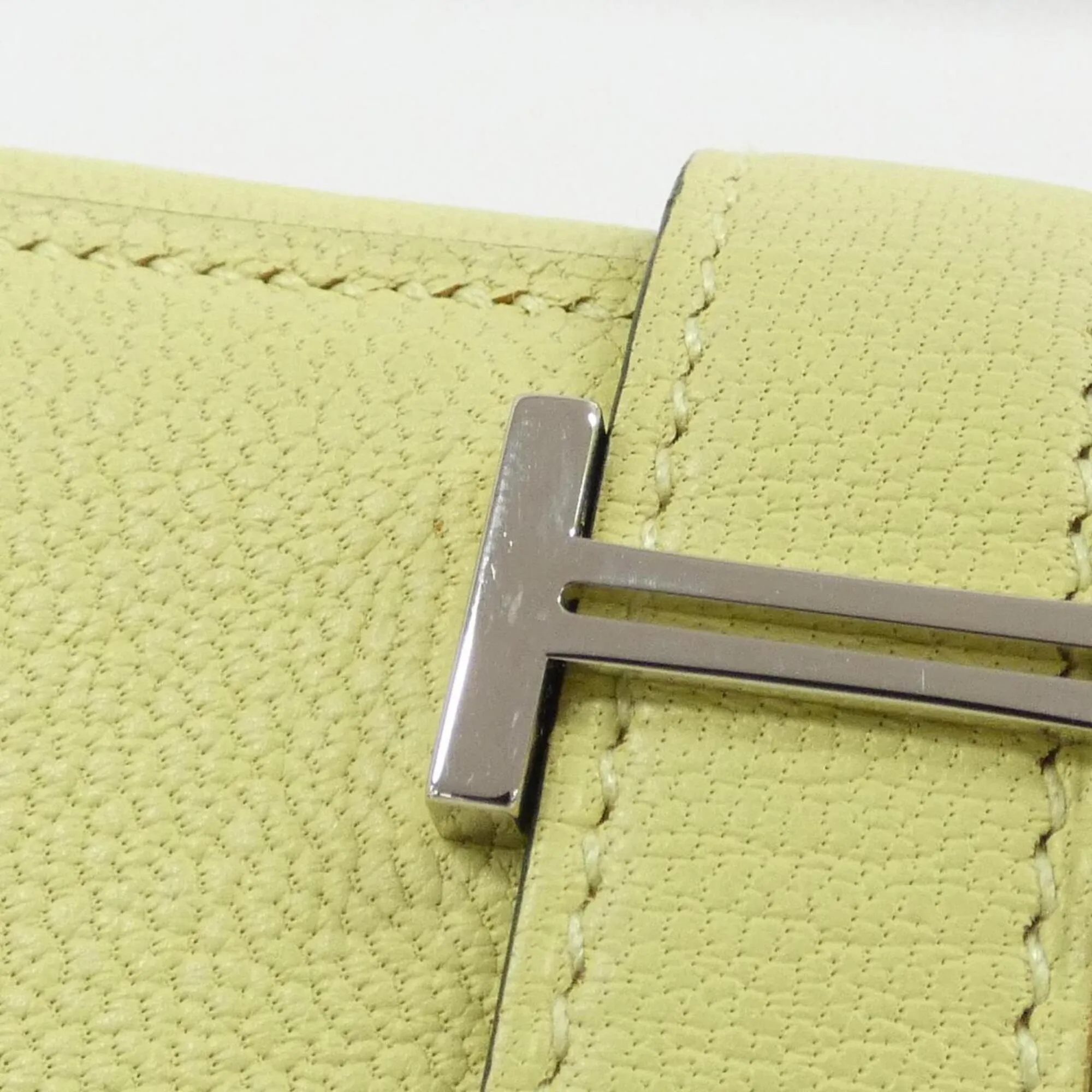 Chevre Leather Wallet (Bi-Fold) (Pre-Owned) - Hermes - Modalova