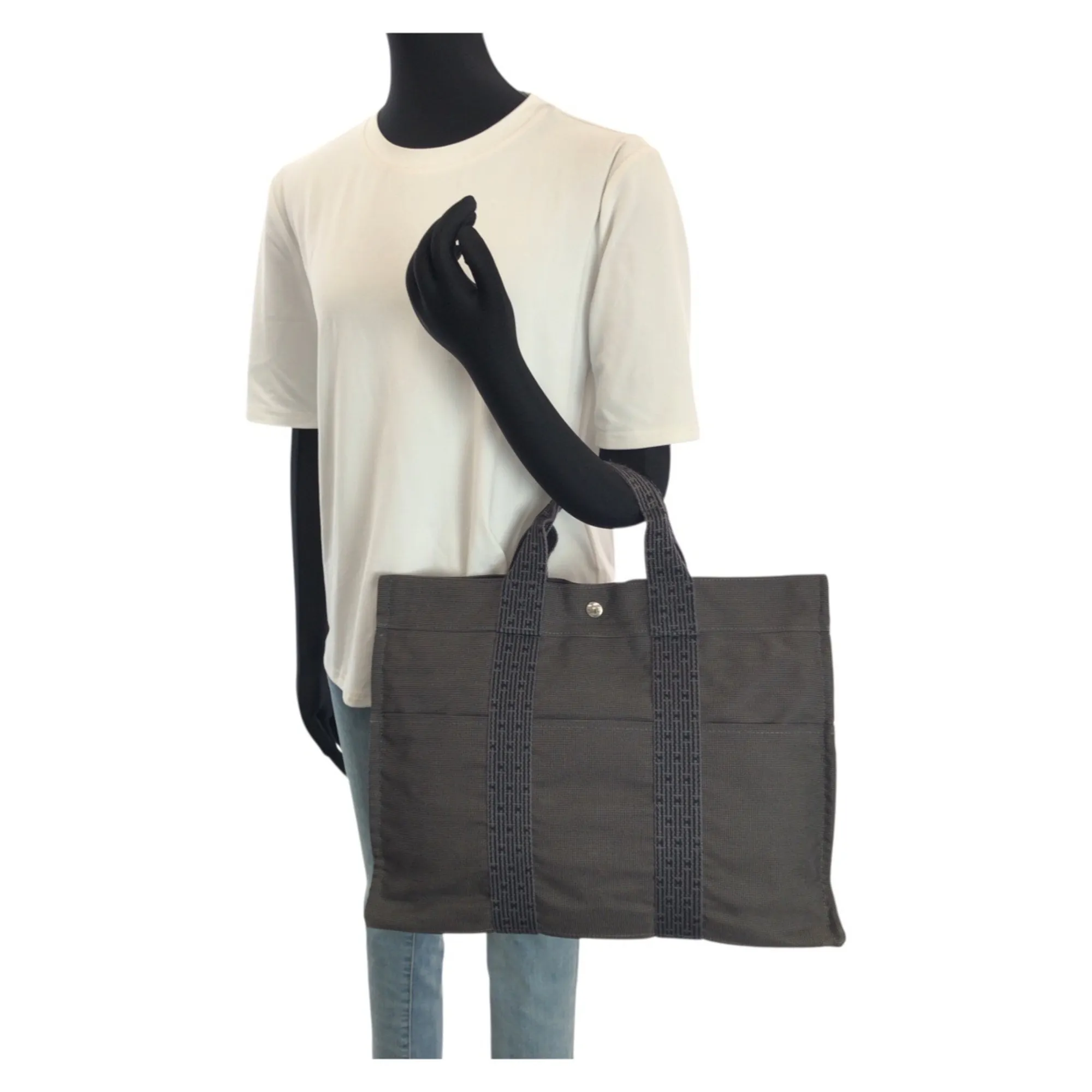 Polyamide Polyester Handbag Tote Bag (Pre-Owned) - Hermes - Modalova