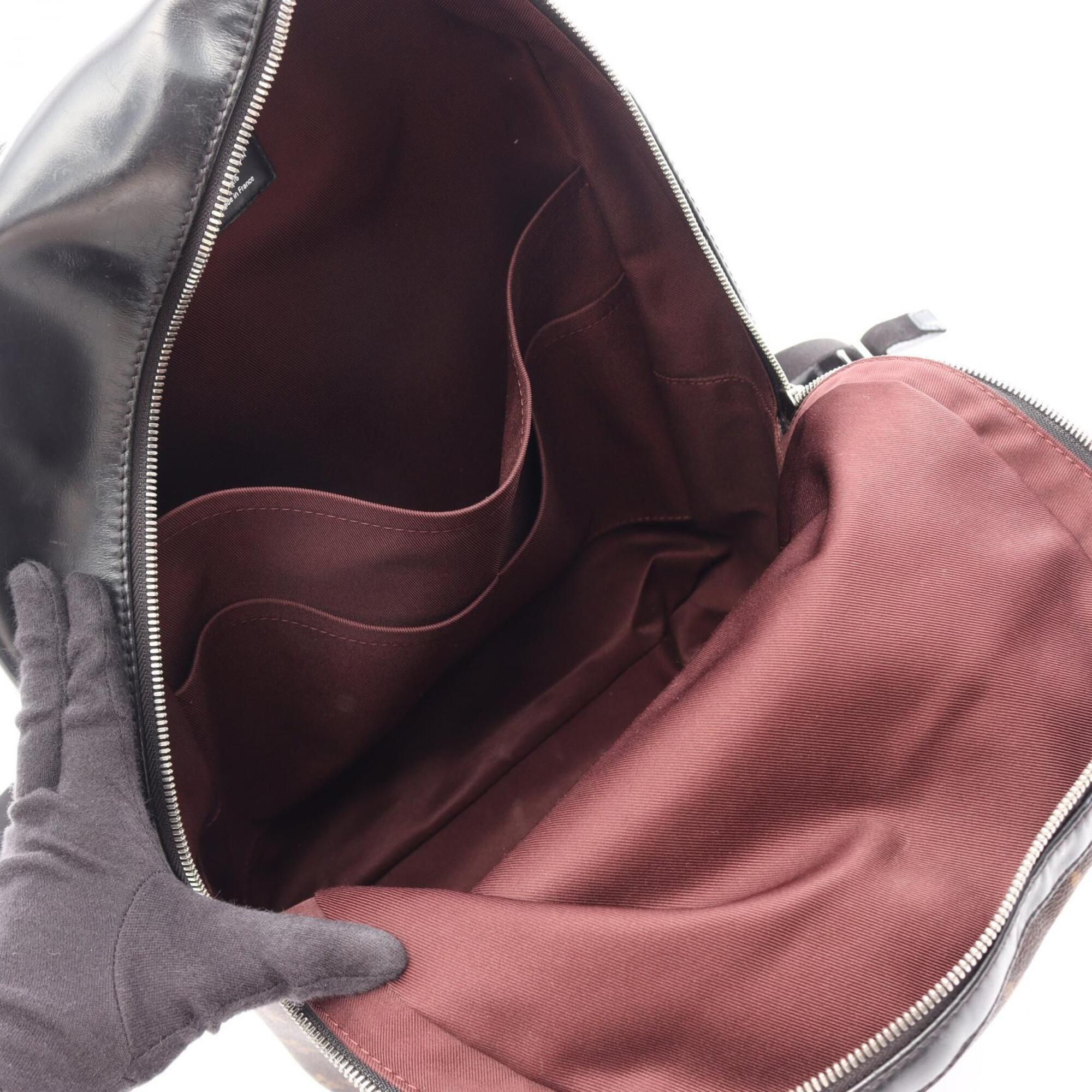 Coated Canvas Leather Backpack (Pre-Owned) - Louis Vuitton - Modalova
