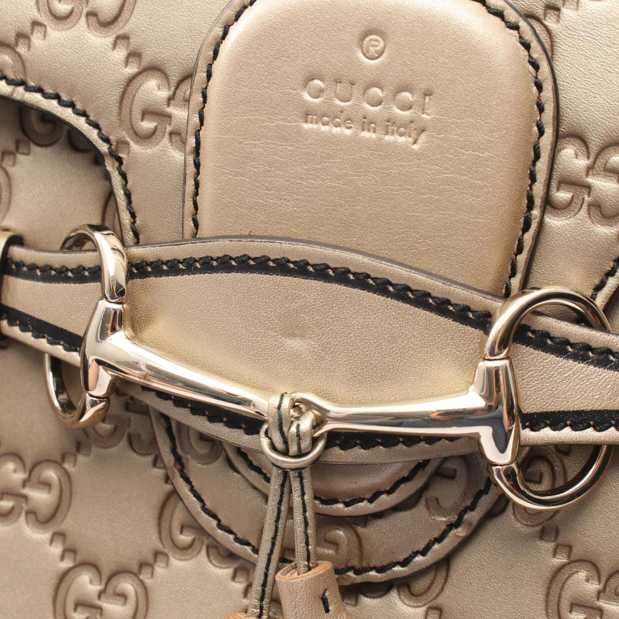 Horsebit Leather Handbag Shoulder Bag (Pre-Owned) - Gucci - Modalova