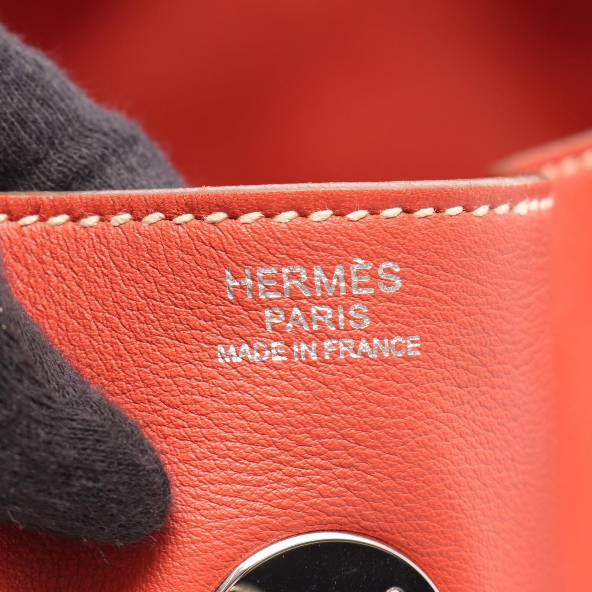 Swift Leather Leather Handbag Shoulder Bag (Pre-Owned) - Hermes - Modalova