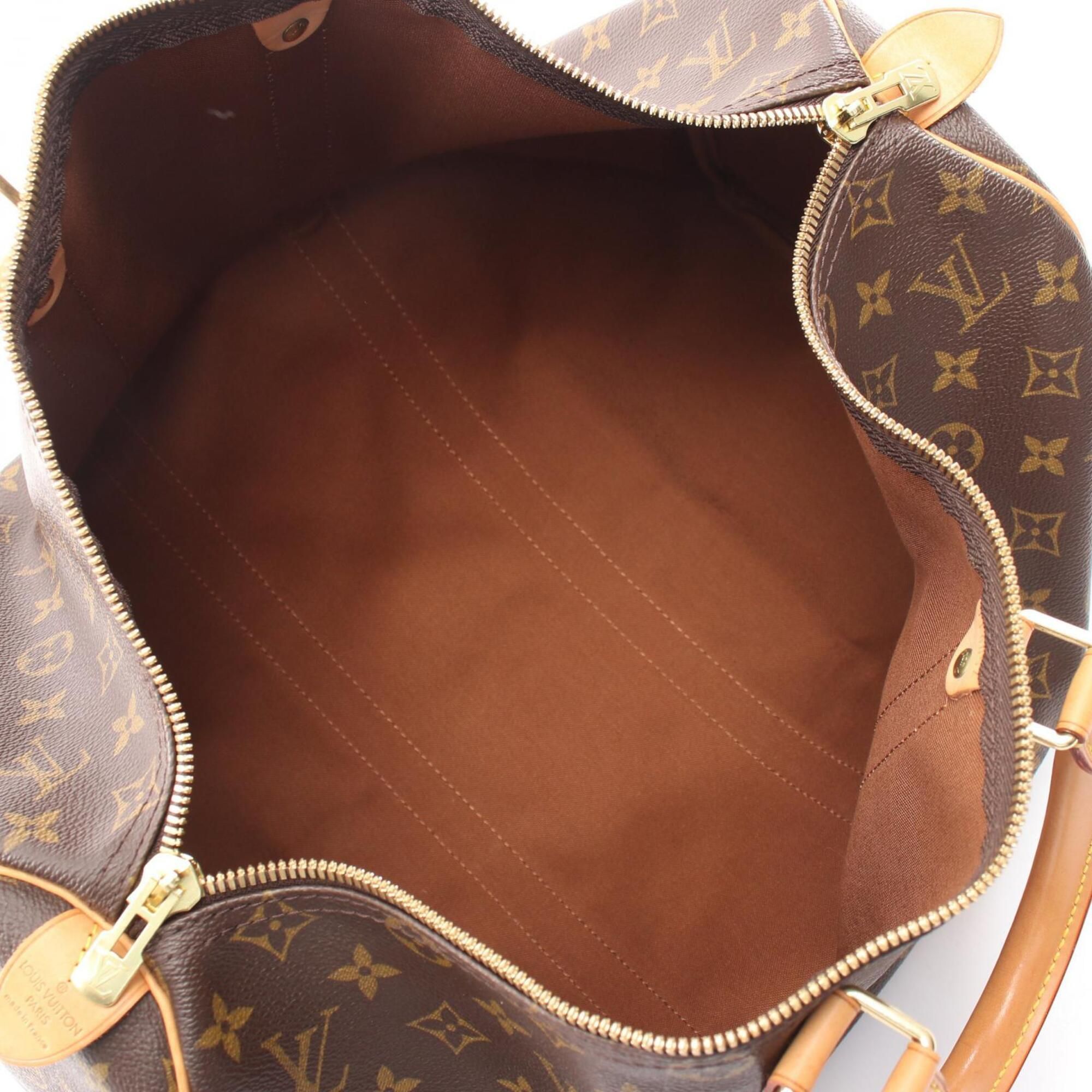 Leather Coated Canvas Boston Bag Handbag (Pre-Owned) - Louis Vuitton - Modalova