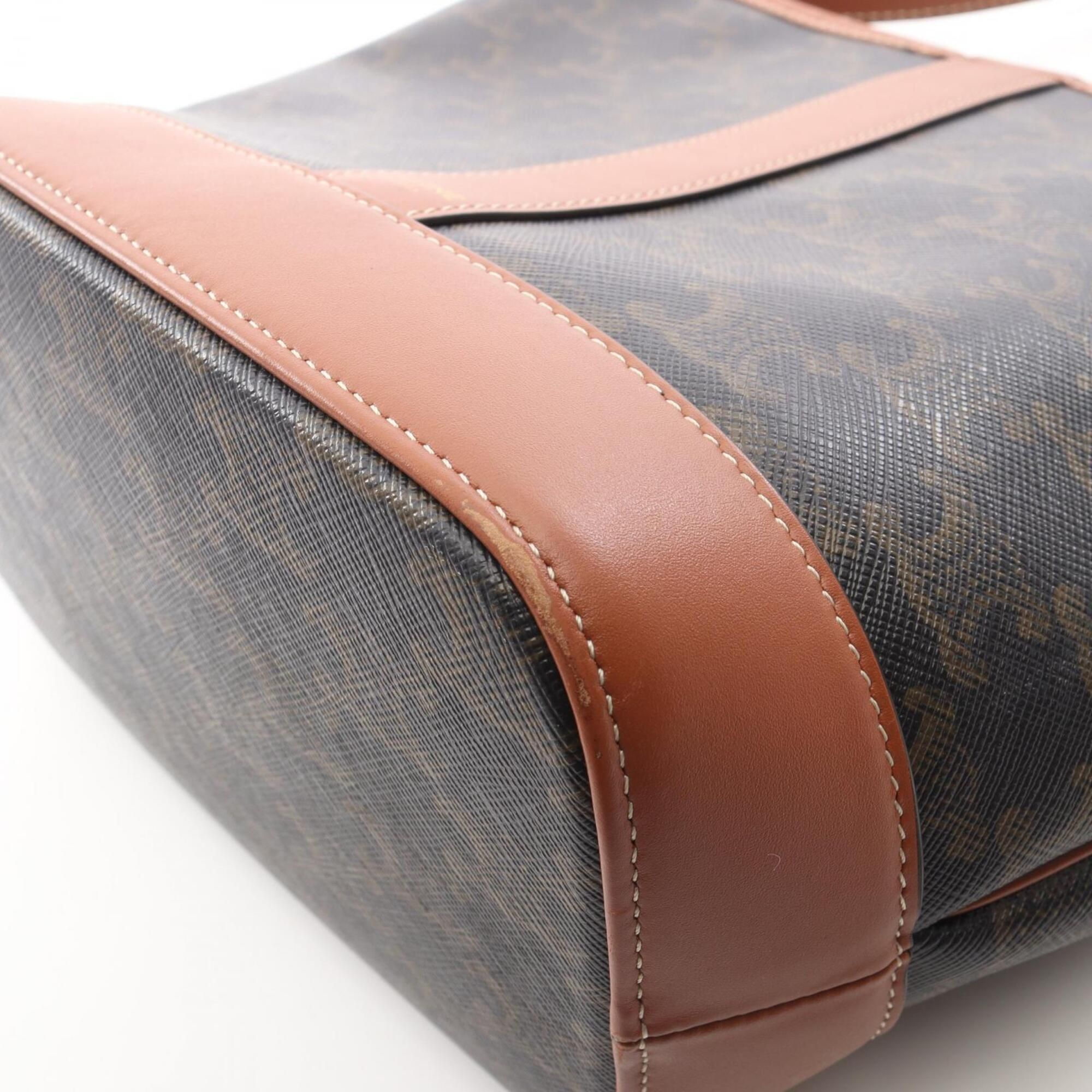 Coated Canvas Leather Handbag Shoulder Bag (Pre-Owned) - Celine - Modalova