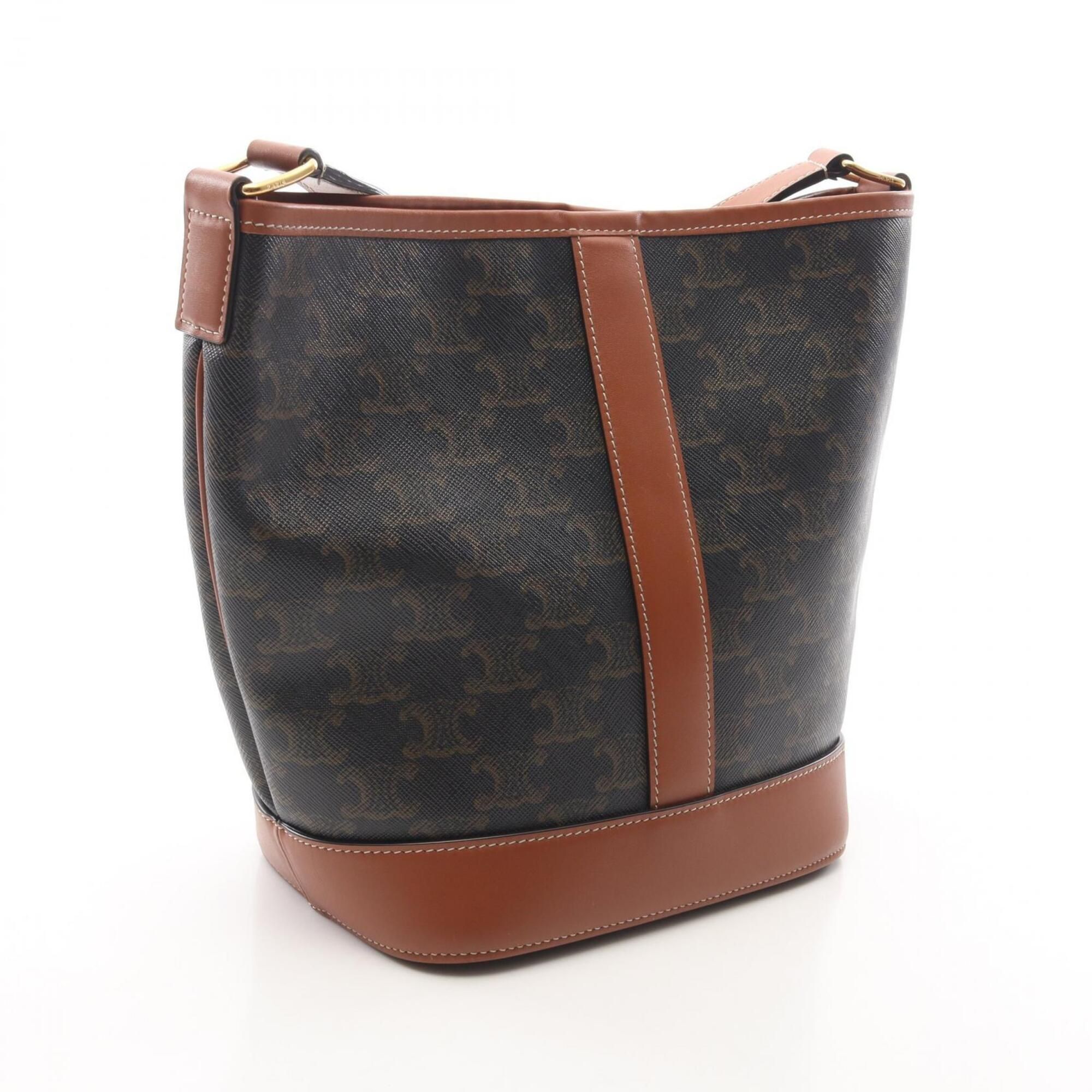 Coated Canvas Leather Handbag Shoulder Bag (Pre-Owned) - Celine - Modalova