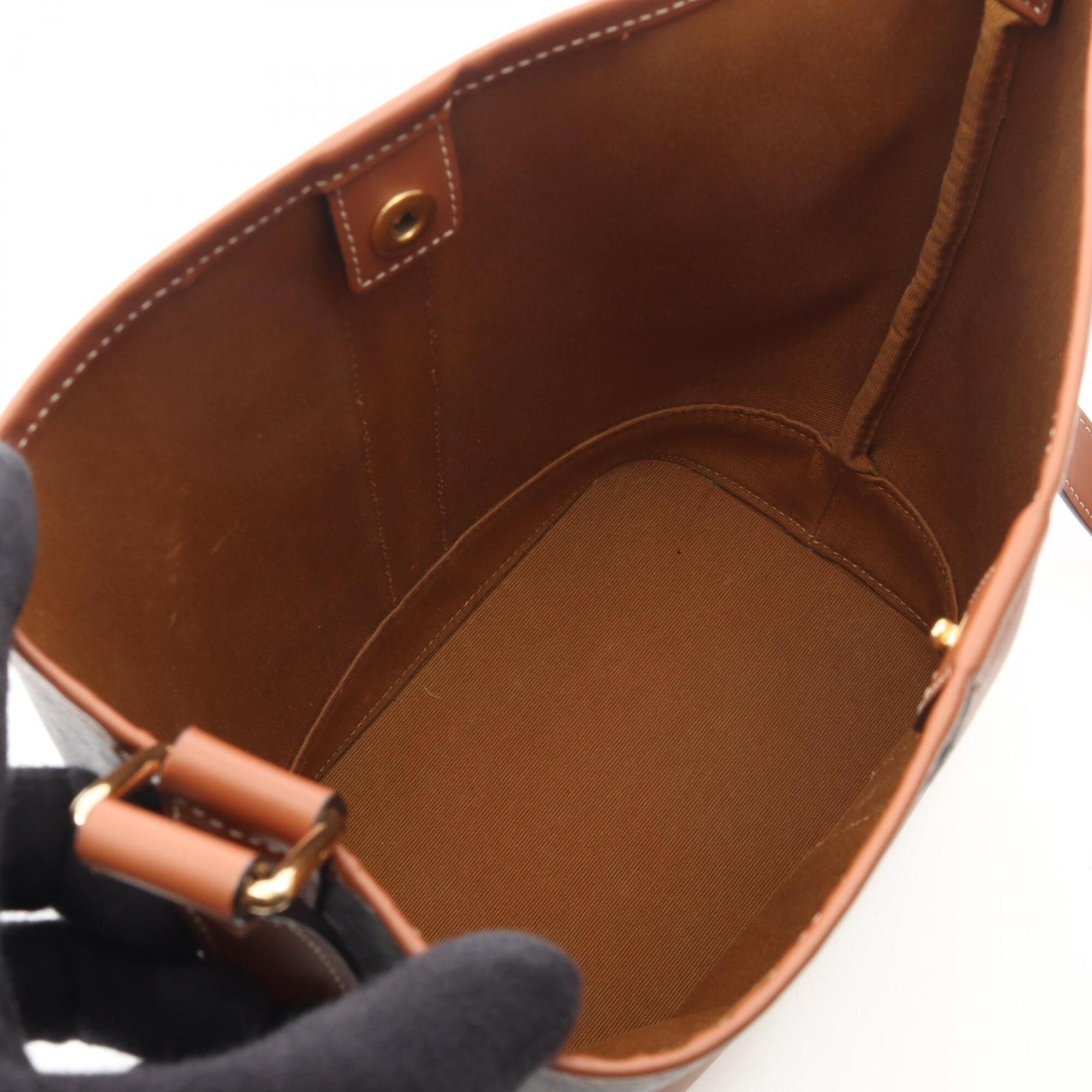 Coated Canvas Leather Handbag Shoulder Bag (Pre-Owned) - Celine - Modalova