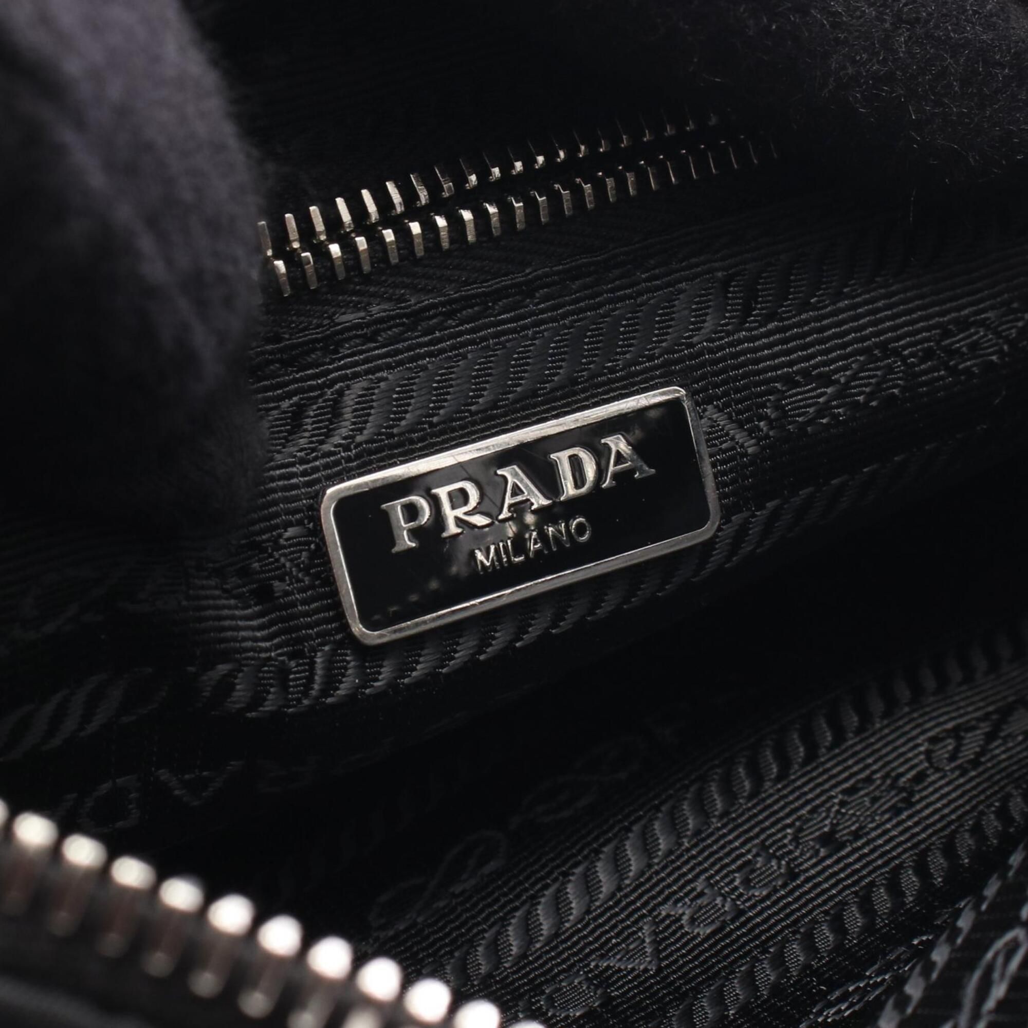 Nylon Leather Handbag Shoulder Bag (Pre-Owned) - Prada - Modalova