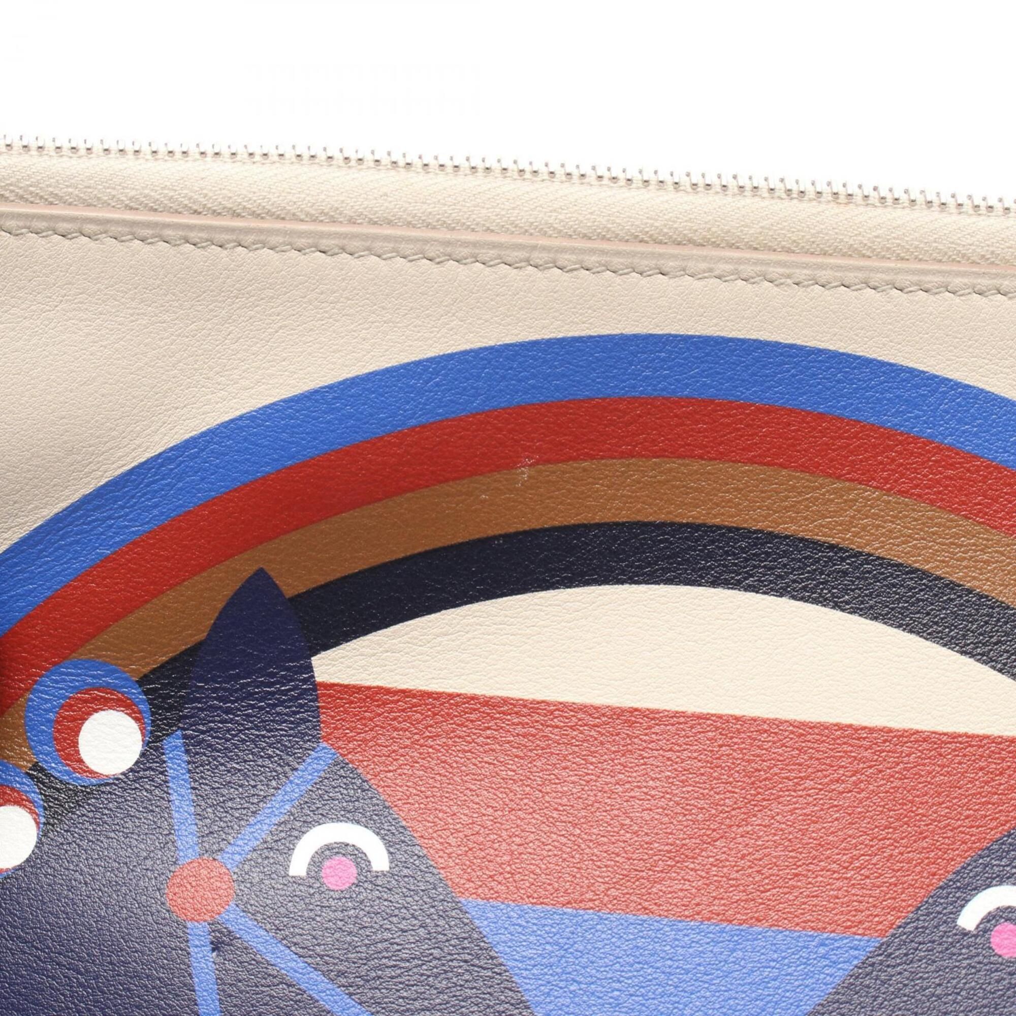 Swift Leather Handbag Pouch (Pre-Owned) - Hermes - Modalova