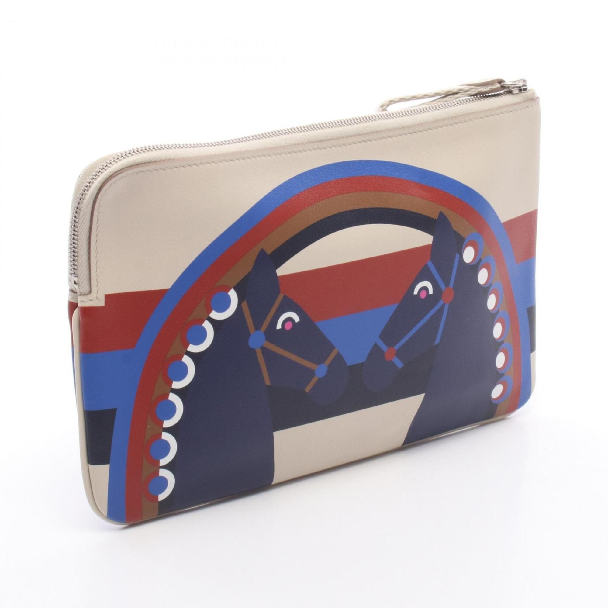 Swift Leather Handbag Pouch (Pre-Owned) - Hermes - Modalova