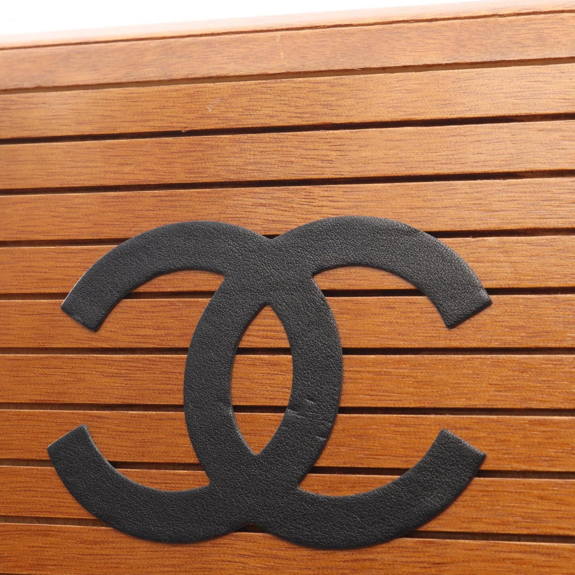 Leather Wood Handbag (Pre-Owned) - Chanel - Modalova