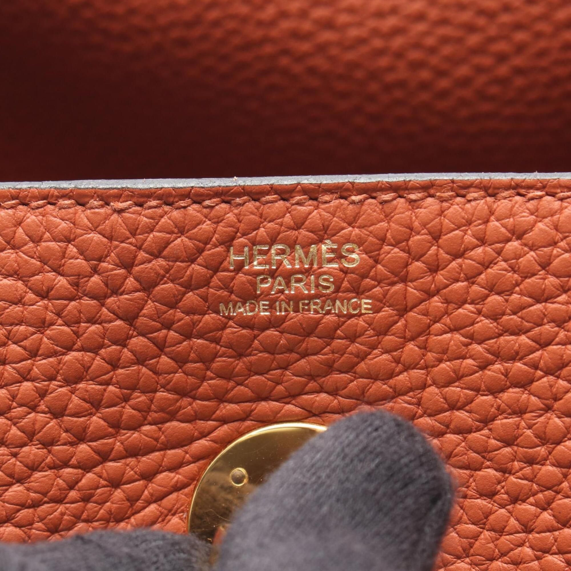 Taurillon Clemence Leather Handbag Shoulder Bag (Pre-Owned) - Hermes - Modalova