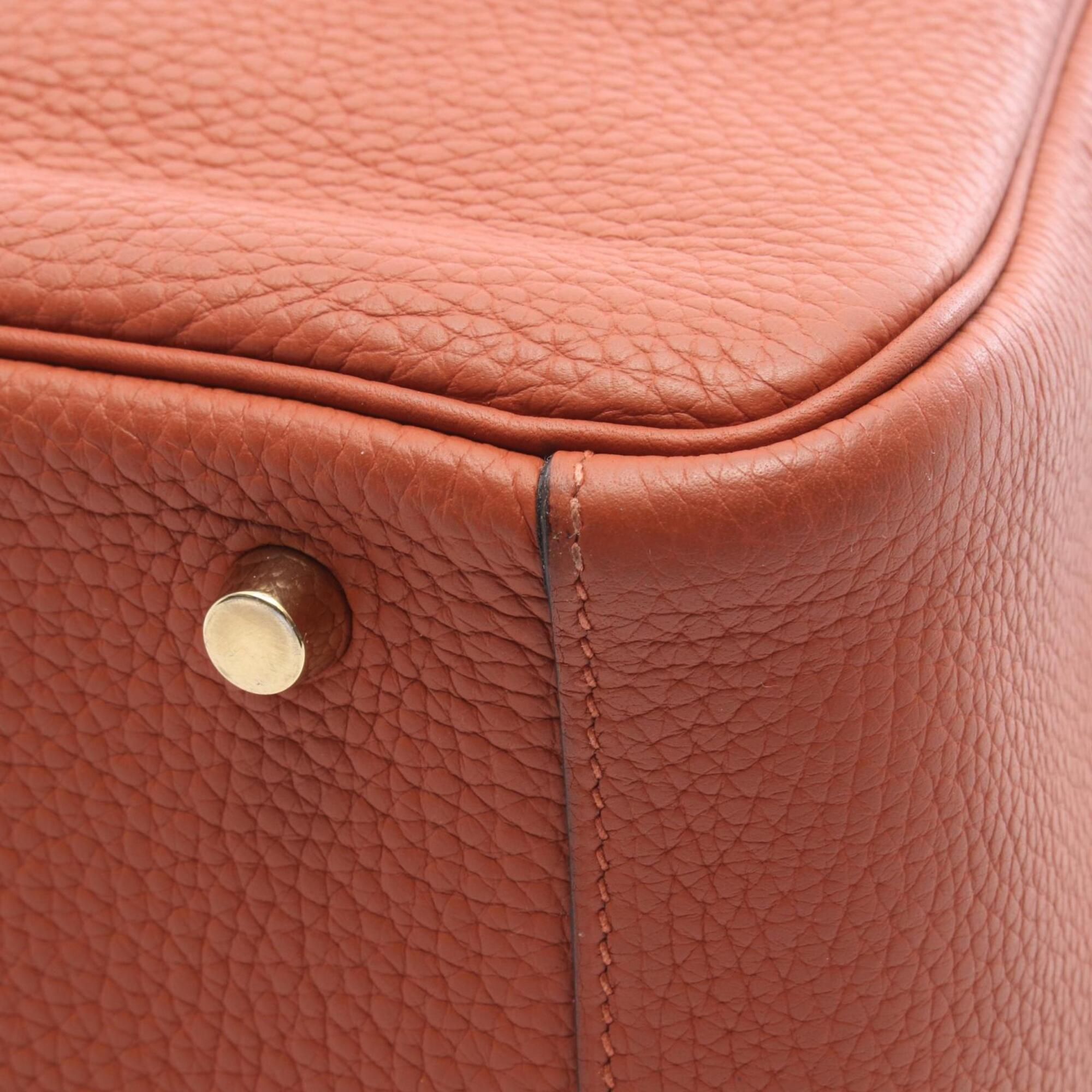 Taurillon Clemence Leather Handbag Shoulder Bag (Pre-Owned) - Hermes - Modalova