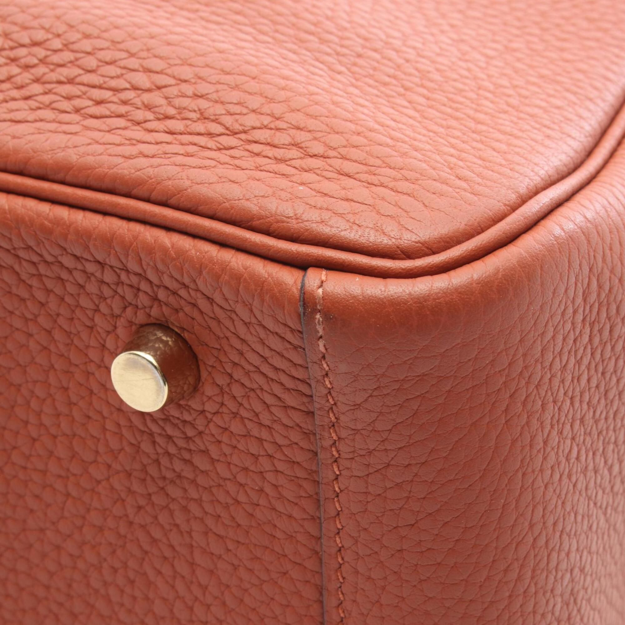 Taurillon Clemence Leather Handbag Shoulder Bag (Pre-Owned) - Hermes - Modalova