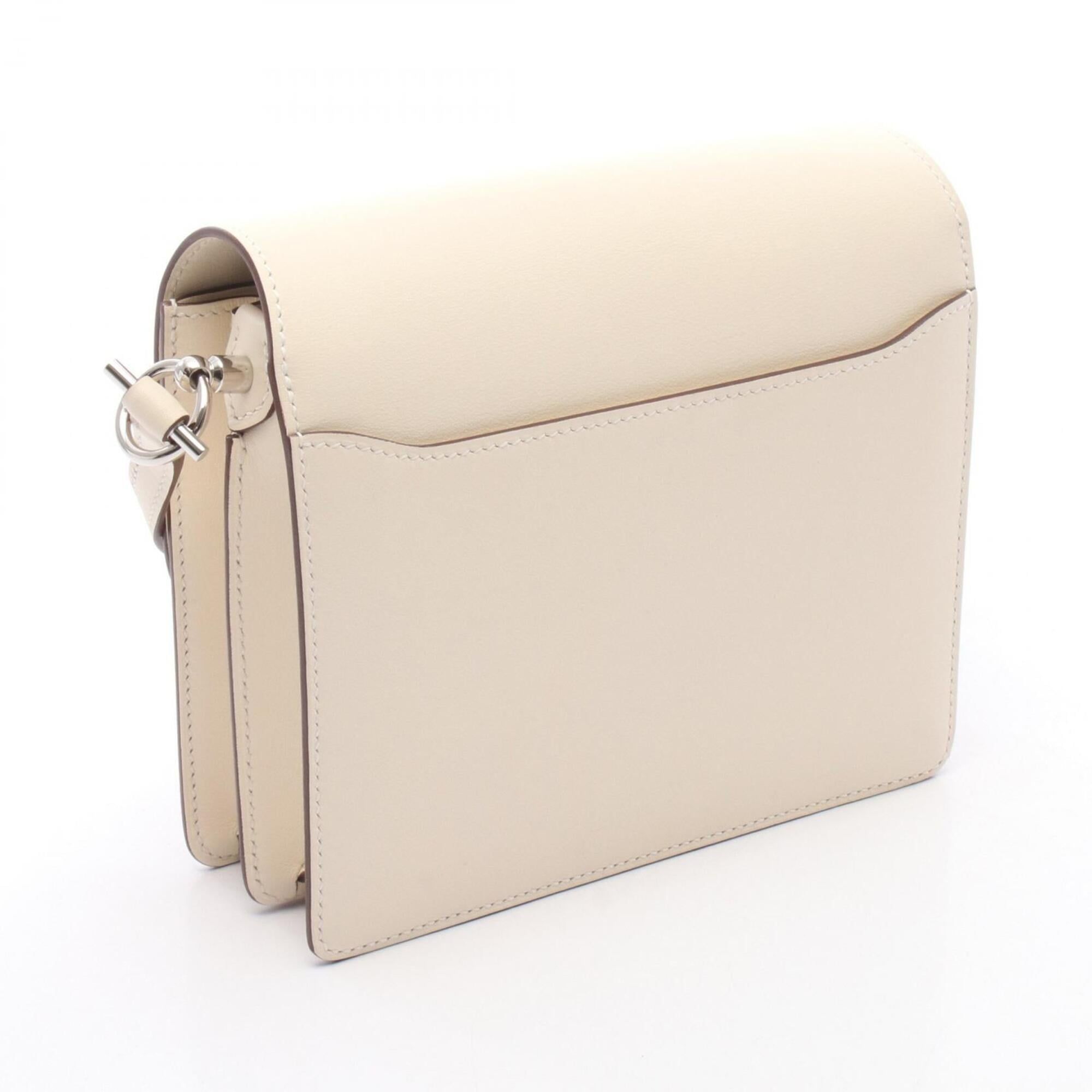 Swift Leather Leather Handbag Shoulder Bag (Pre-Owned) - Hermes - Modalova