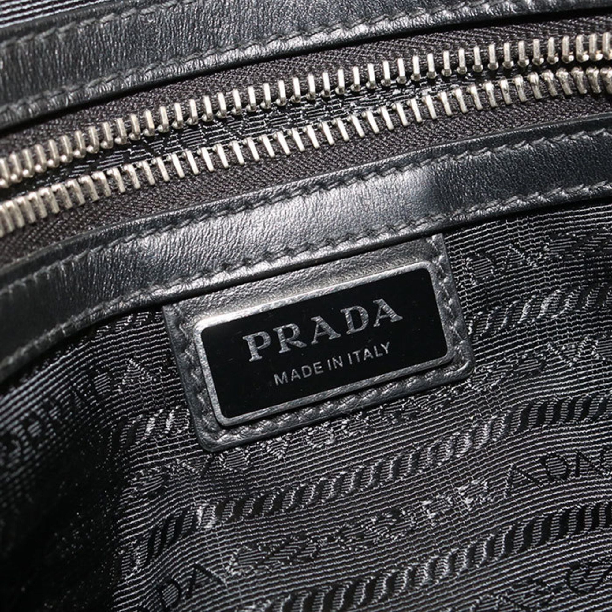 Leather Shoulder Bag (Pre-Owned) - Prada - Modalova