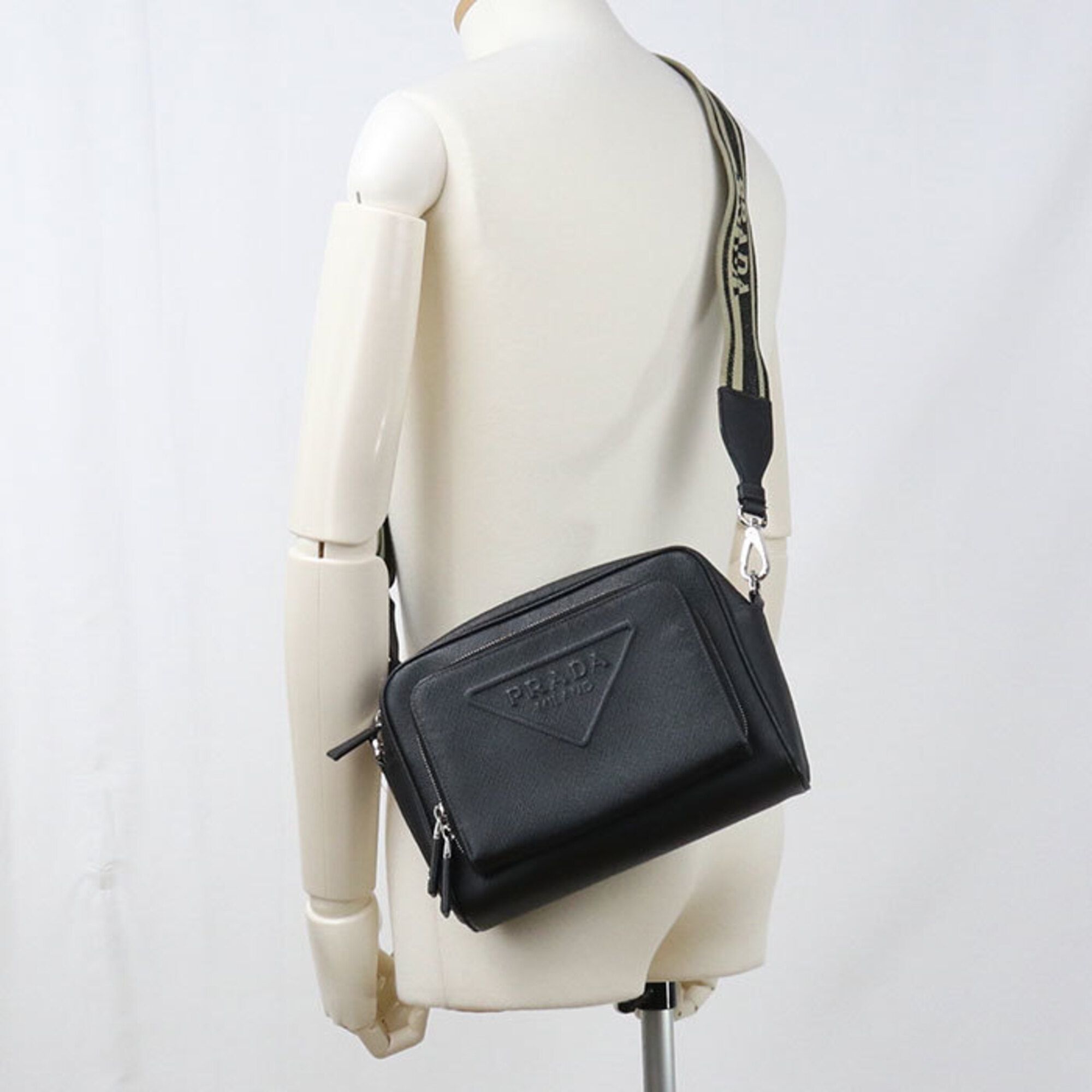 Leather Shoulder Bag (Pre-Owned) - Prada - Modalova
