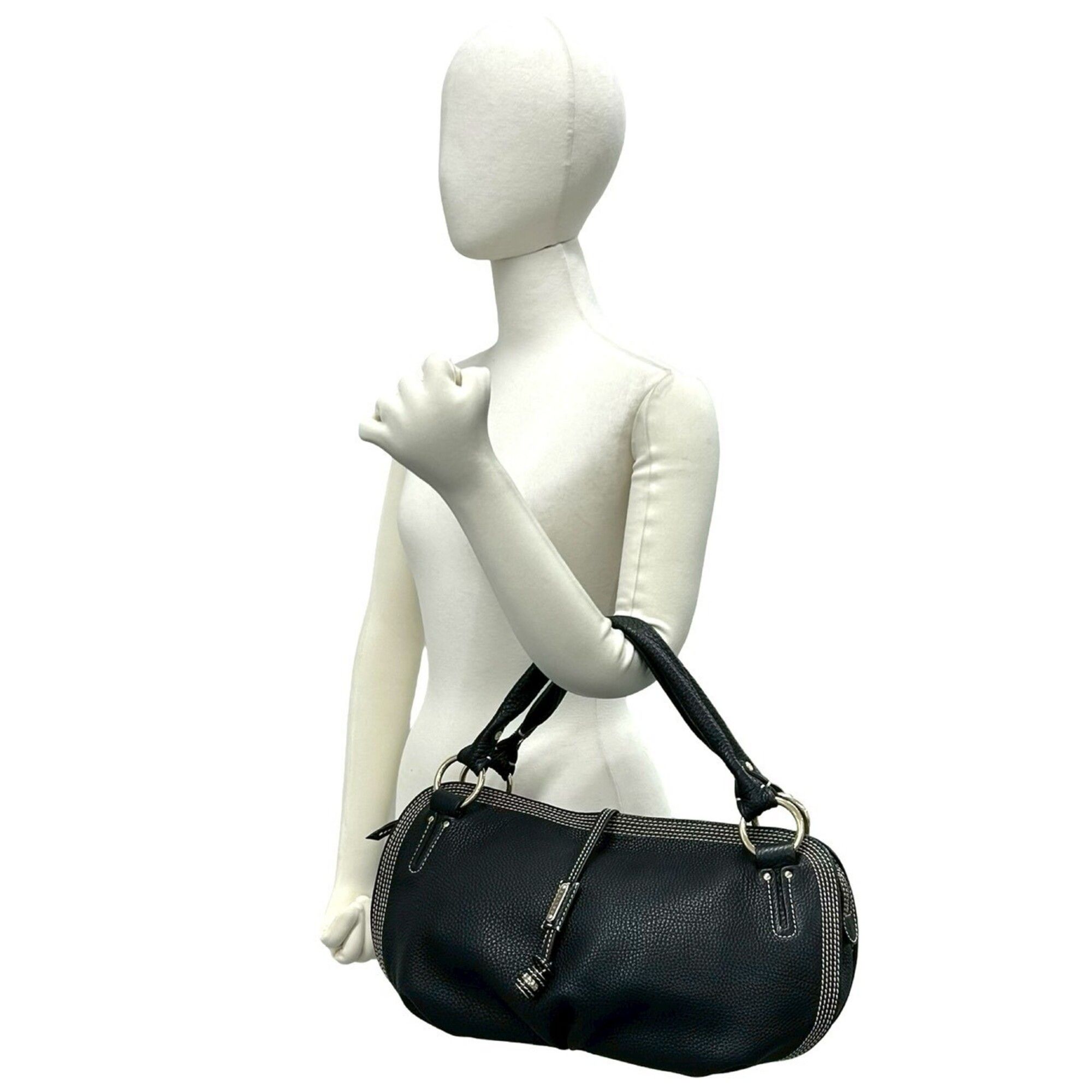 Leather Boston Bag Handbag (Pre-Owned) - Celine - Modalova