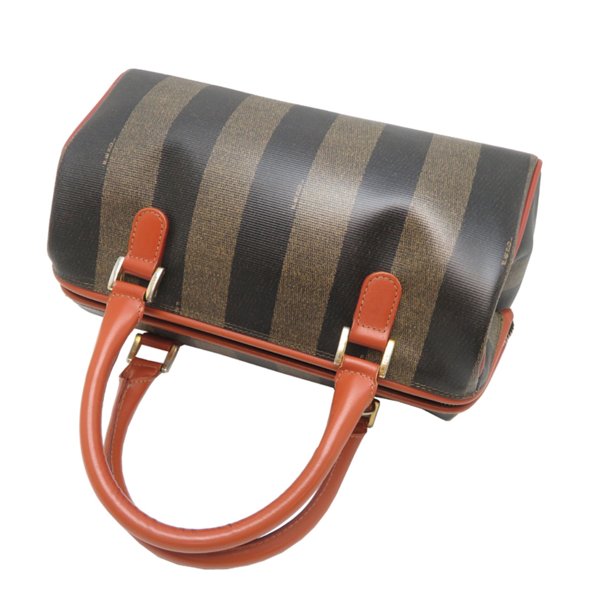 Pvc Leather Boston Bag (Pre-Owned) - Fendi - Modalova