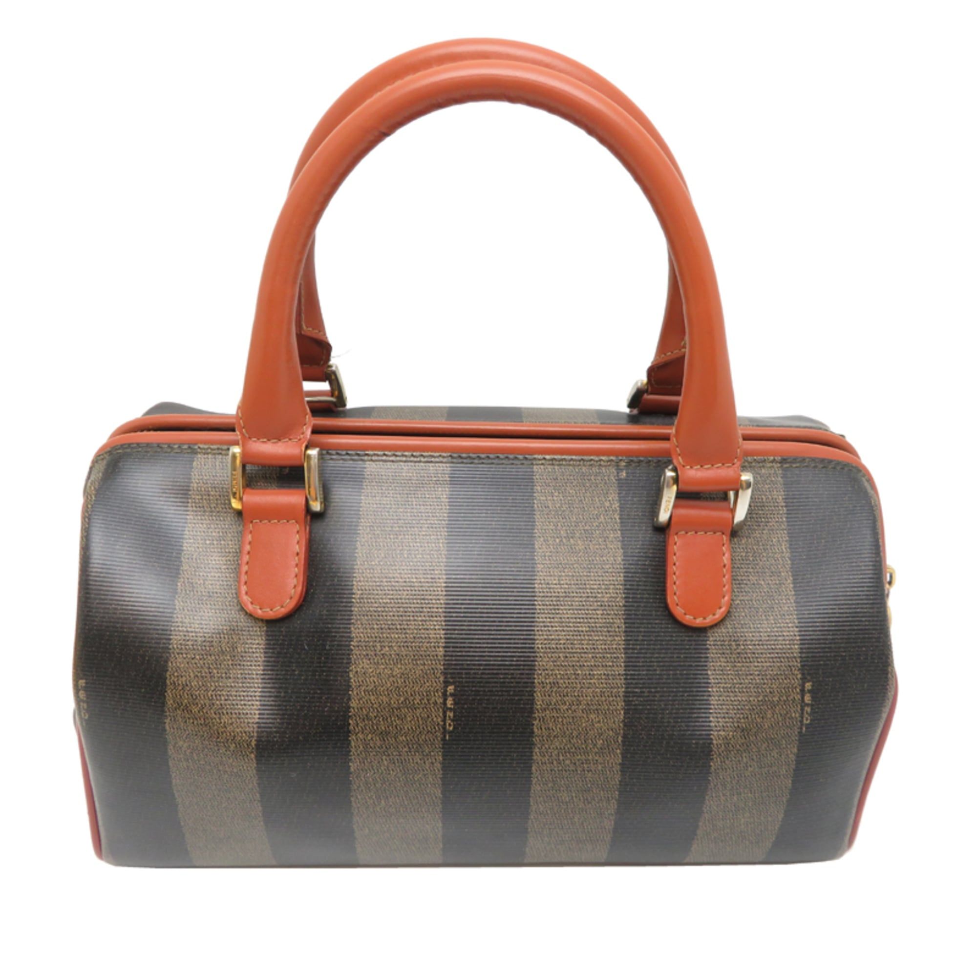 Pvc Leather Boston Bag (Pre-Owned) - Fendi - Modalova