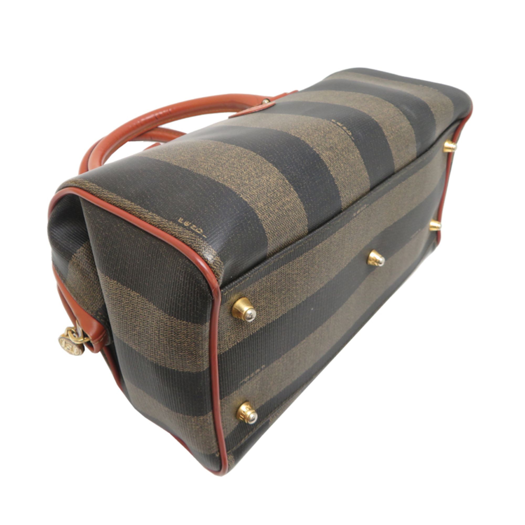 Pvc Leather Boston Bag (Pre-Owned) - Fendi - Modalova