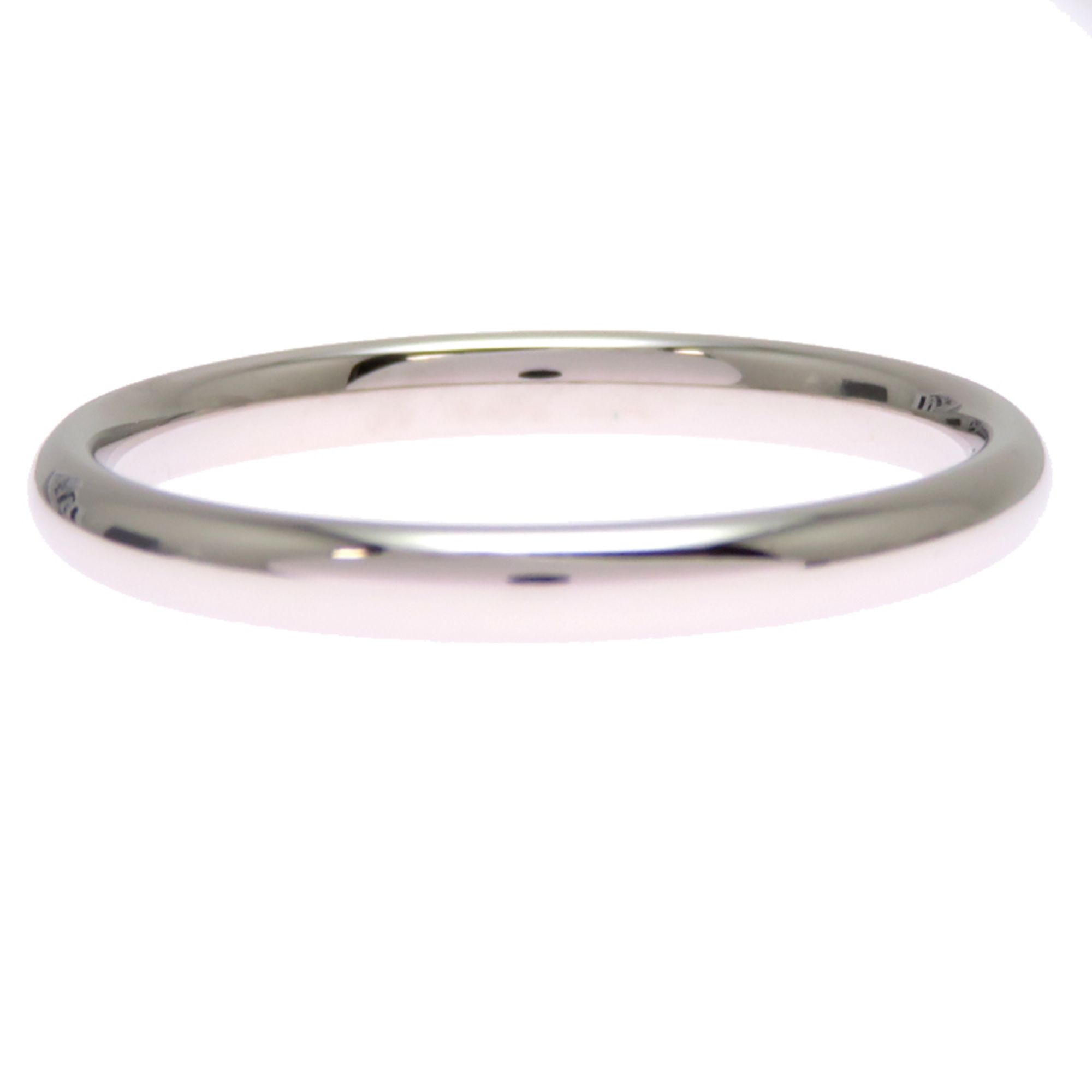 Platinum 950 Band Ring (Pre-Owned) - Chanel - Modalova