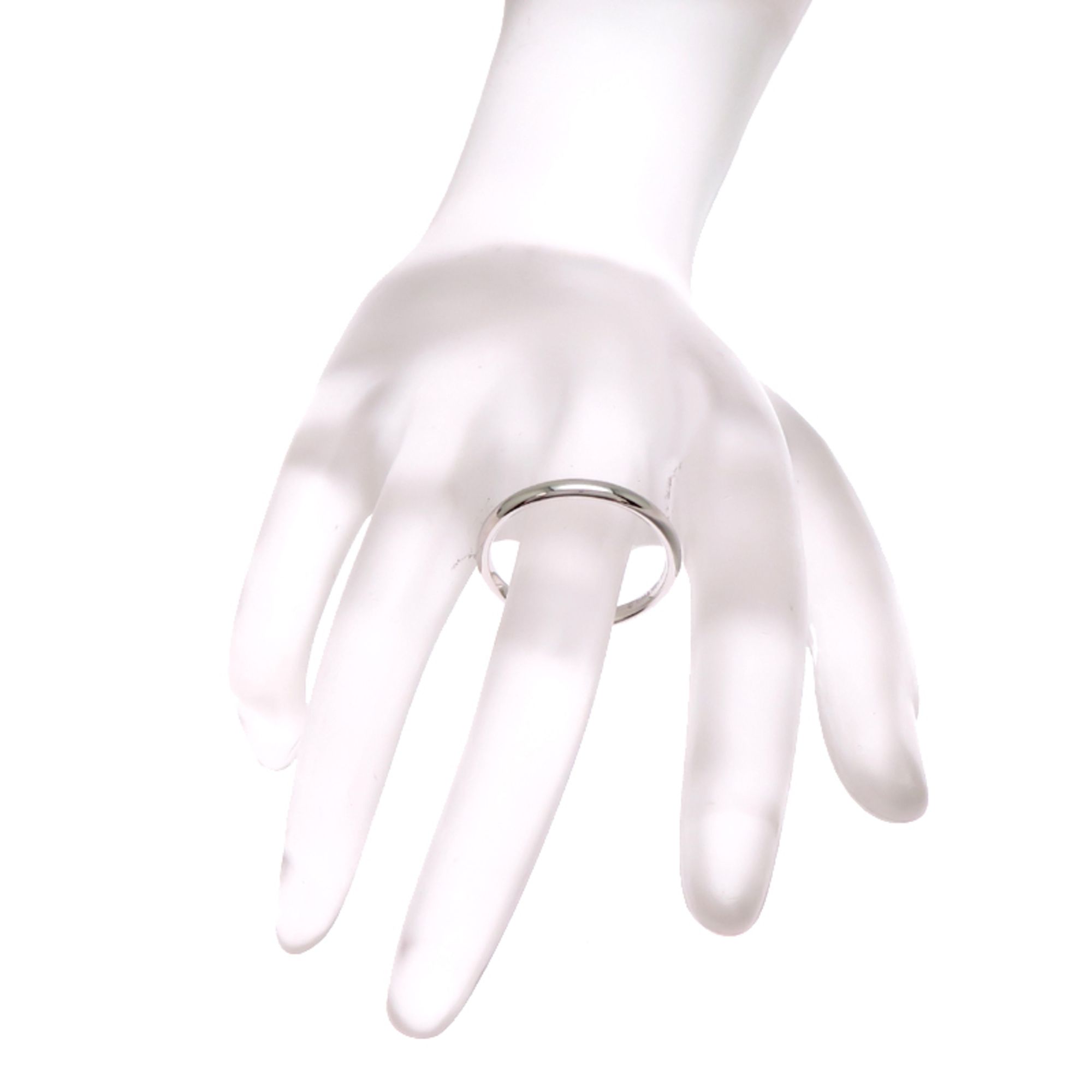 Platinum 950 Band Ring (Pre-Owned) - Chanel - Modalova