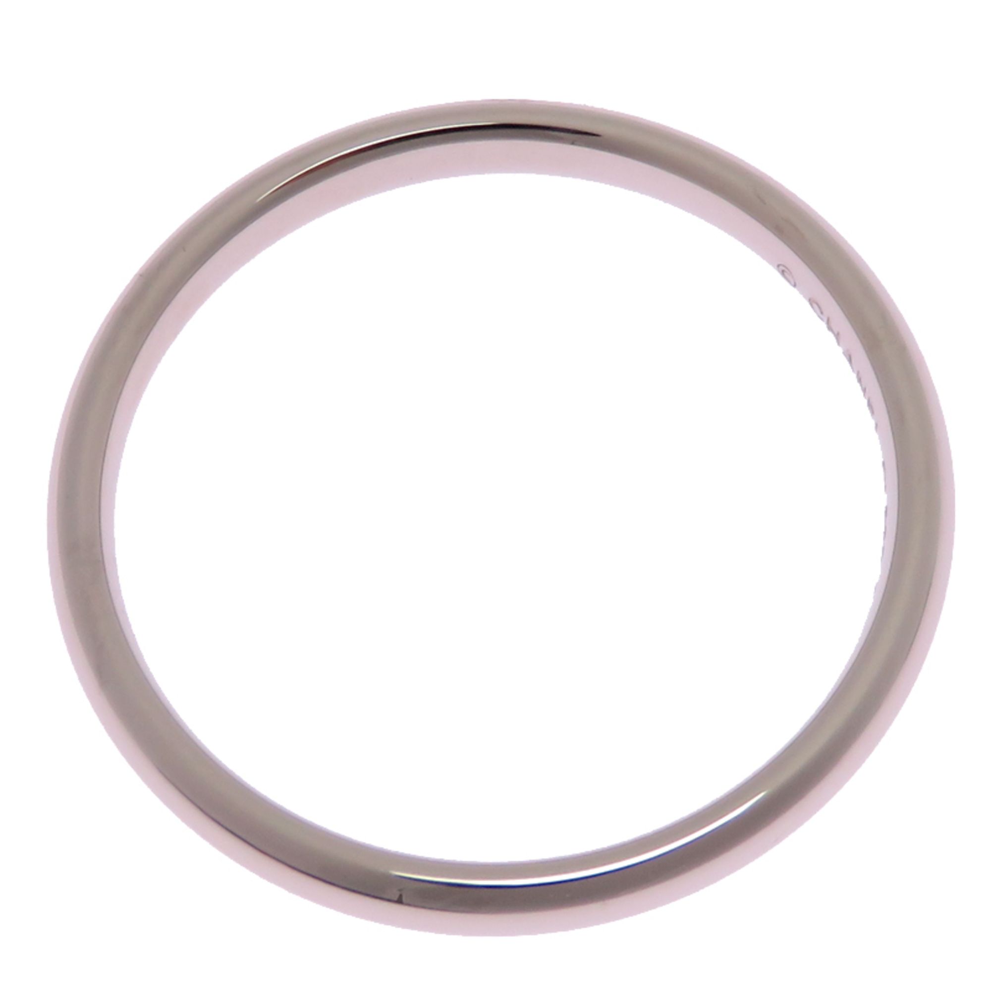 Platinum 950 Band Ring (Pre-Owned) - Chanel - Modalova