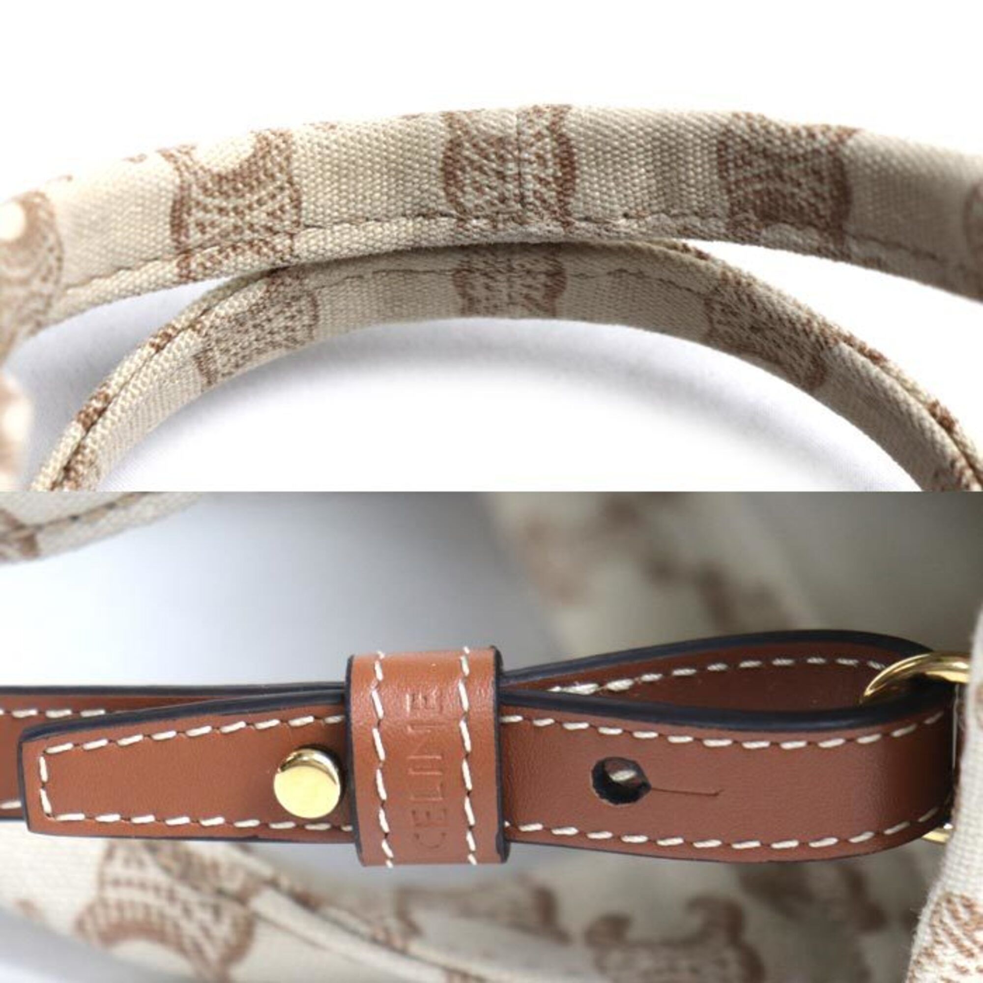 Canvas Leather Shoulder Bag (Pre-Owned) - Celine - Modalova
