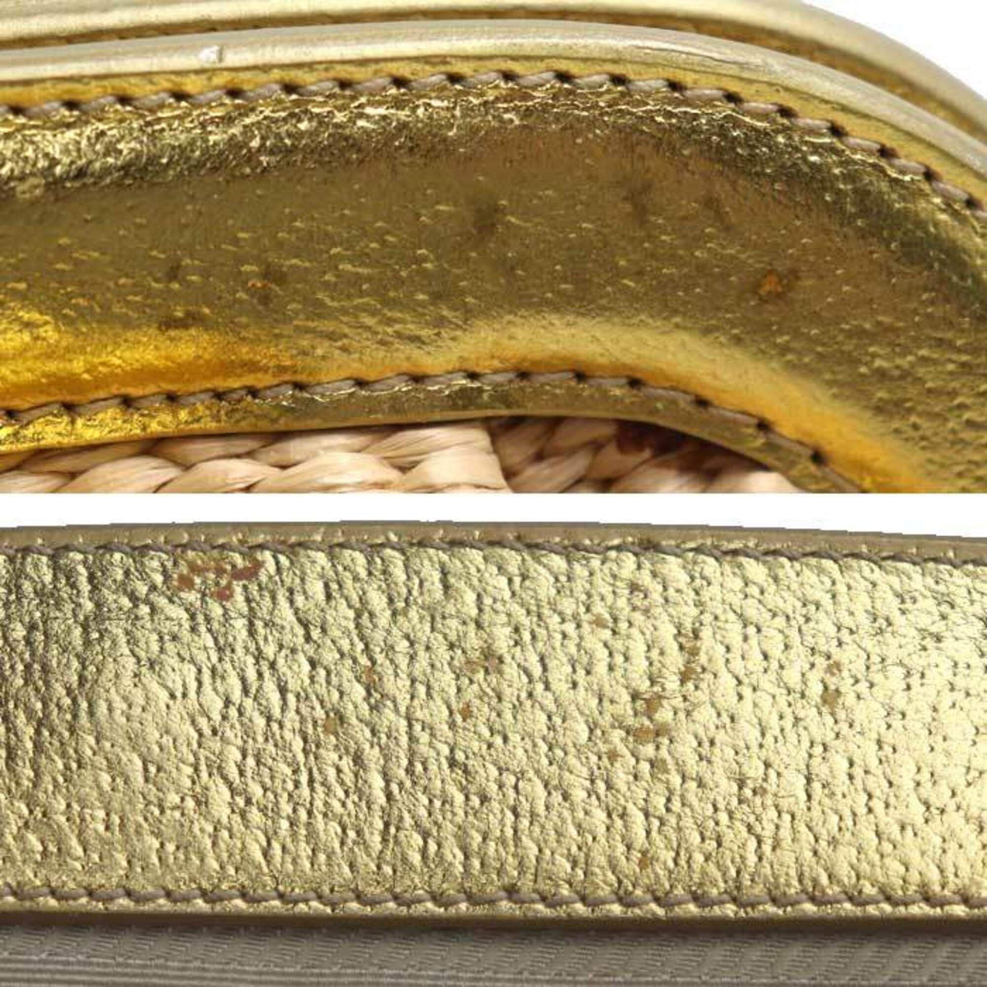 Straw Leather Handbag (Pre-Owned) - Prada - Modalova